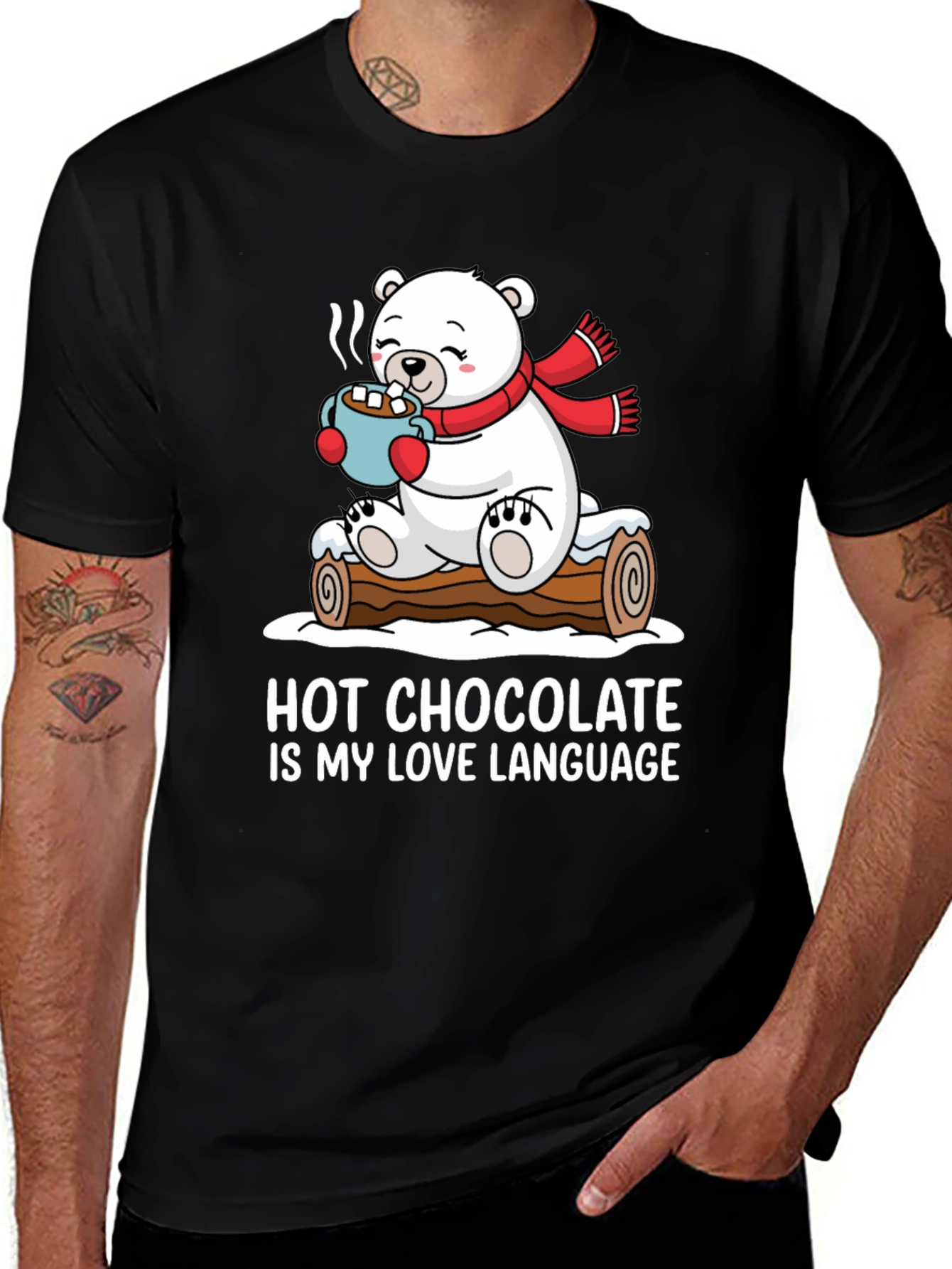 Variant 23 of Hot Chocolate Love T-Shirt