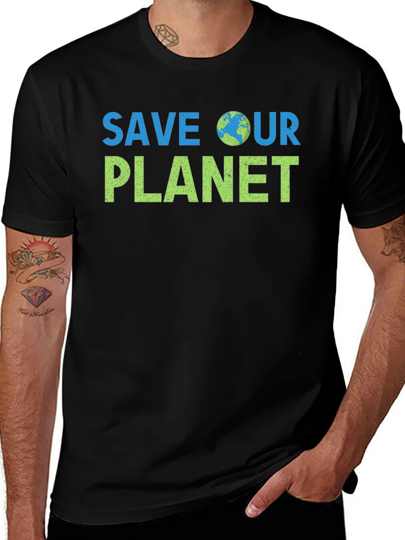 Save Our Planet Graphic T-Shirt