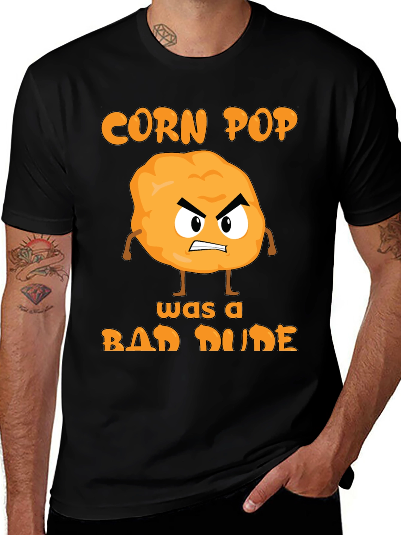 Variant 25 of Corn Pop Bad Dude Graphic T-Shirt