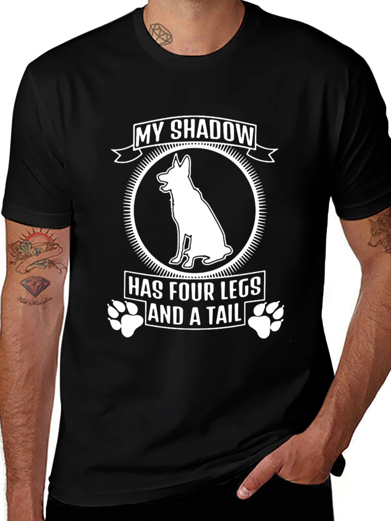 Variant 26 of My Shadow Has Four Legs T-Shirt