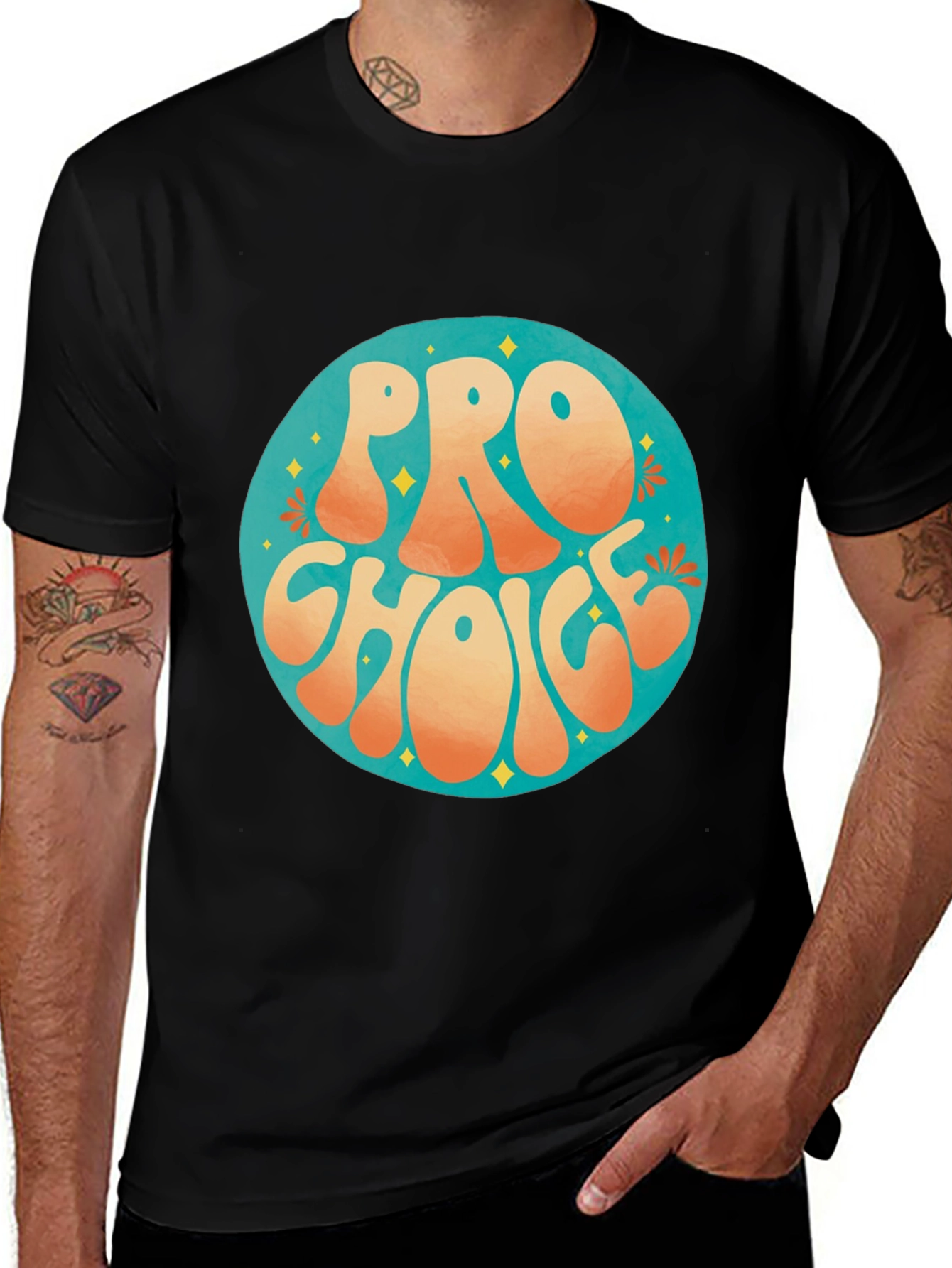 Pro Choice Graphic Tee - Retro Style