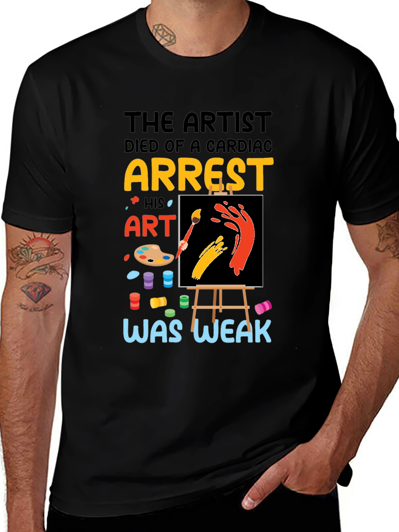 Variant 20 of Artist Cardiac Arrest Graphic T-Shirt