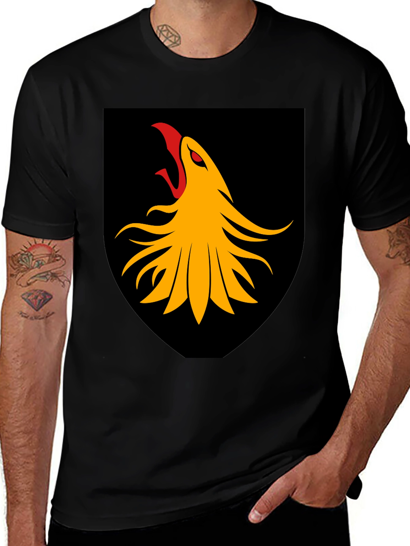 Variant 18 of Scania Griffin Crest T-Shirt