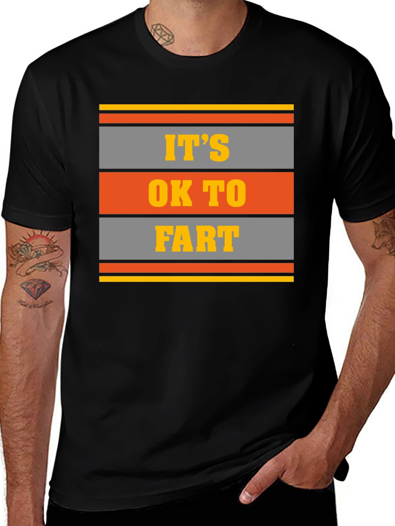 Variant 30 of It's OK To Fart Graphic Tee