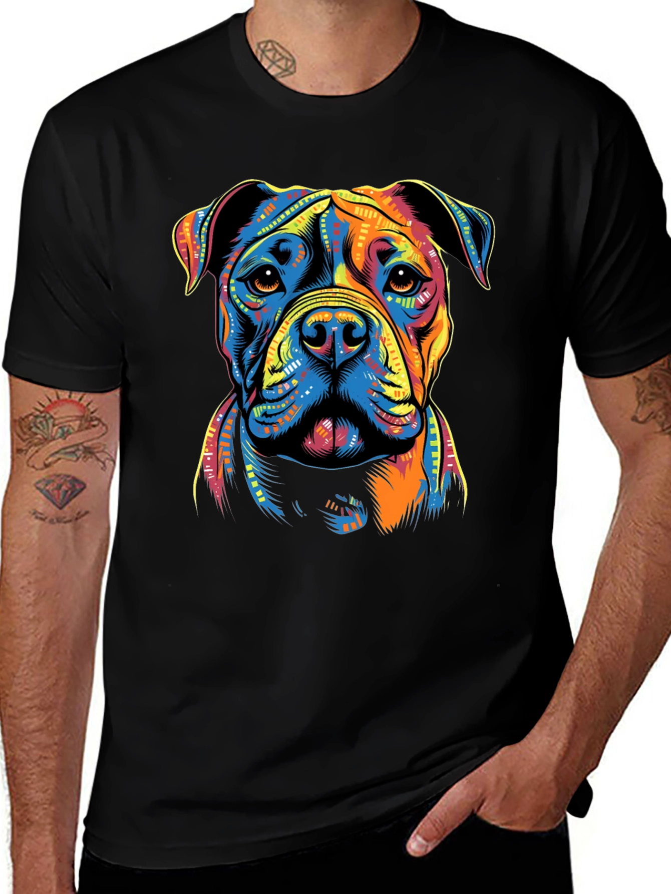 Variant 17 of Dog Art Print Tee