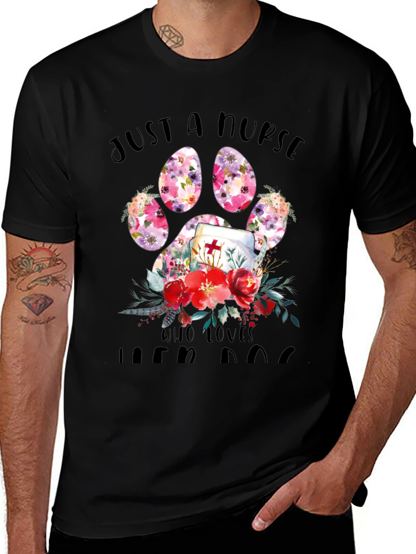 Variant 18 of Nurse Dog Lover T-Shirt