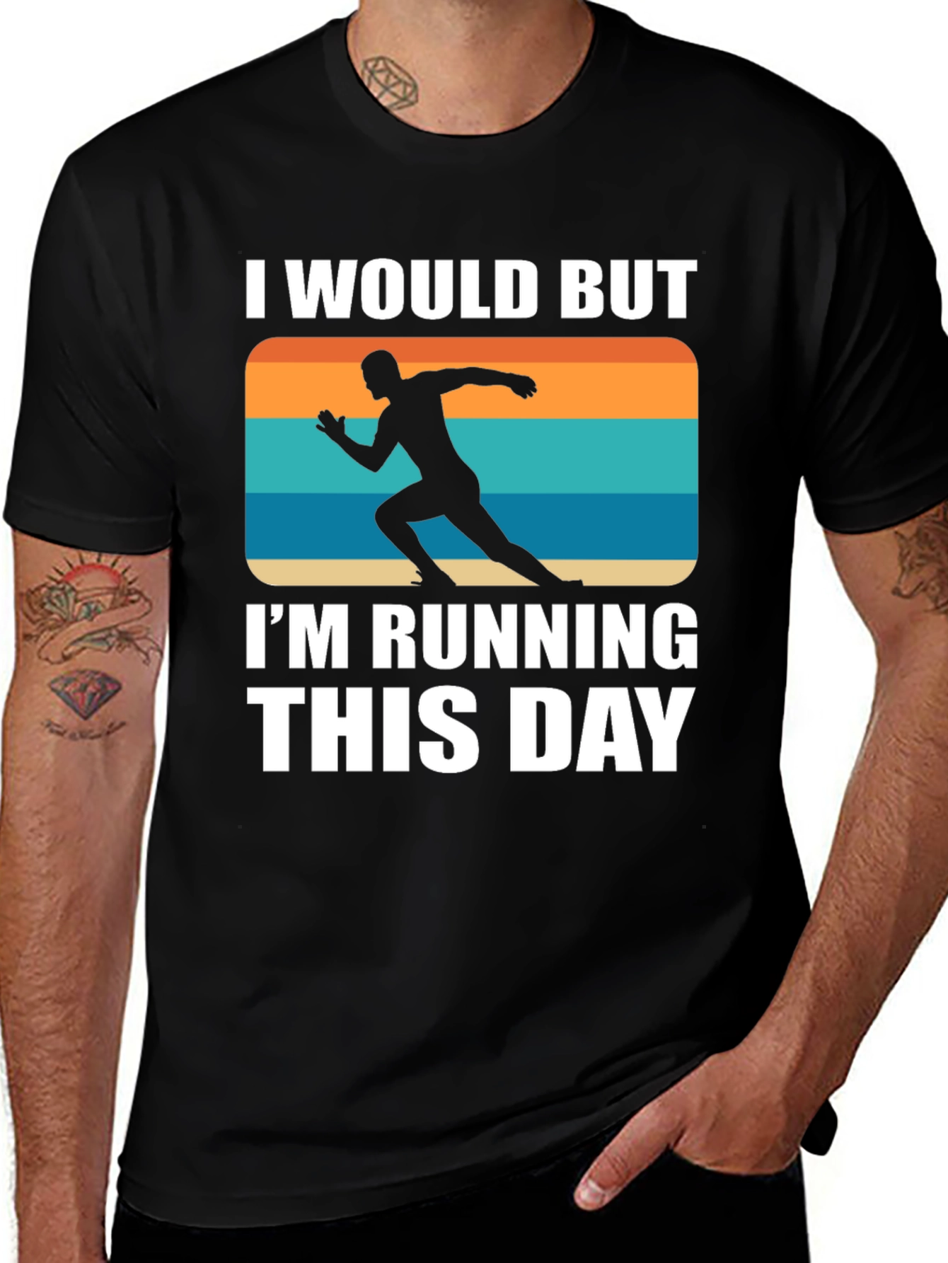 Variant 27 of Running Today Graphic Tee