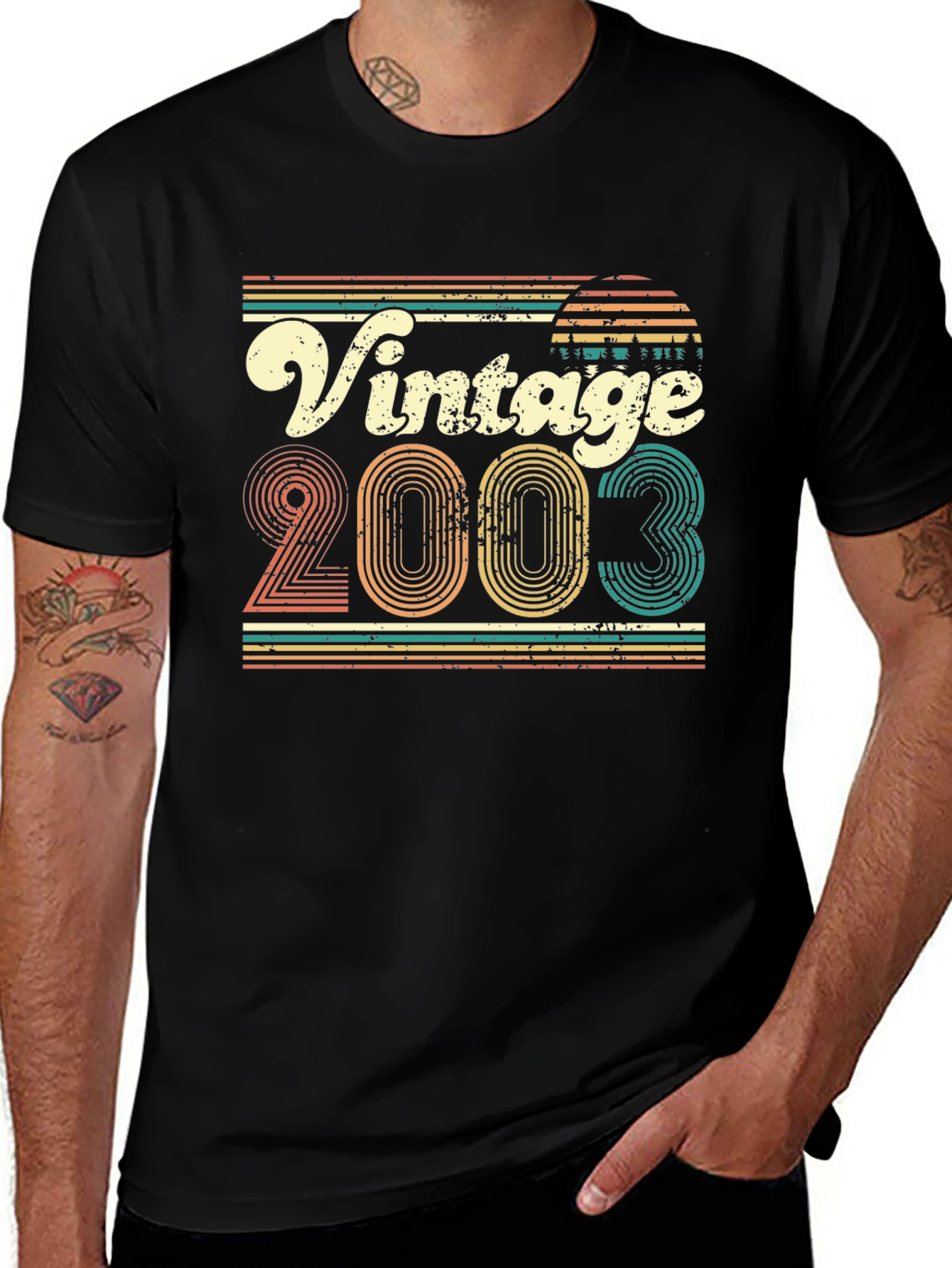 Variant 4 of Vintage 2003 T-Shirt - Birthday Gift Tee
