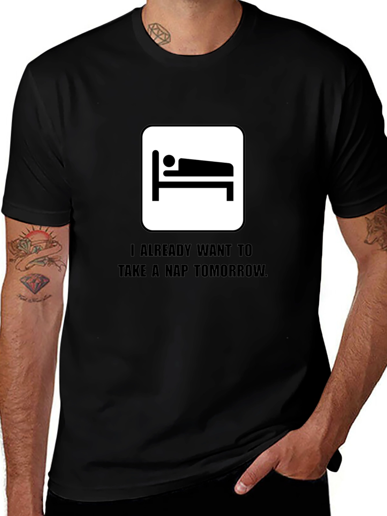 Variant 22 of Funny Nap Time T-Shirt - I Already Want to Take a Nap Tomorrow