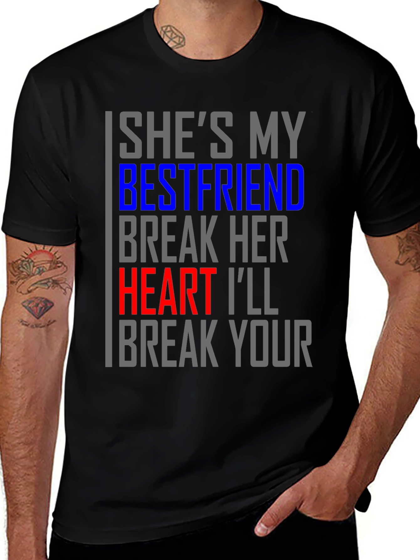 Variant 9 of She's My Best Friend Graphic Tee