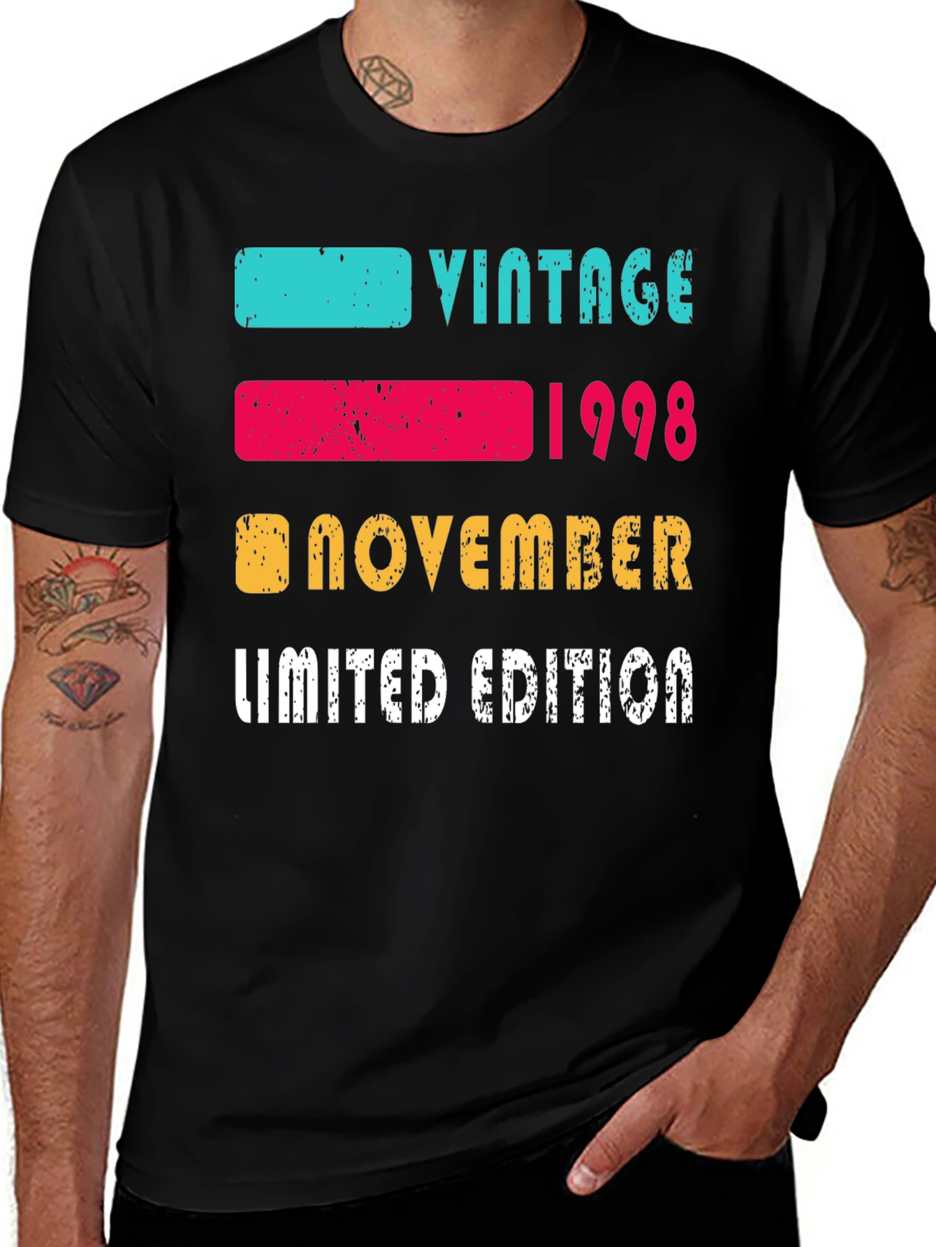 Variant 7 of Vintage 1998 November Limited Edition T-Shirt