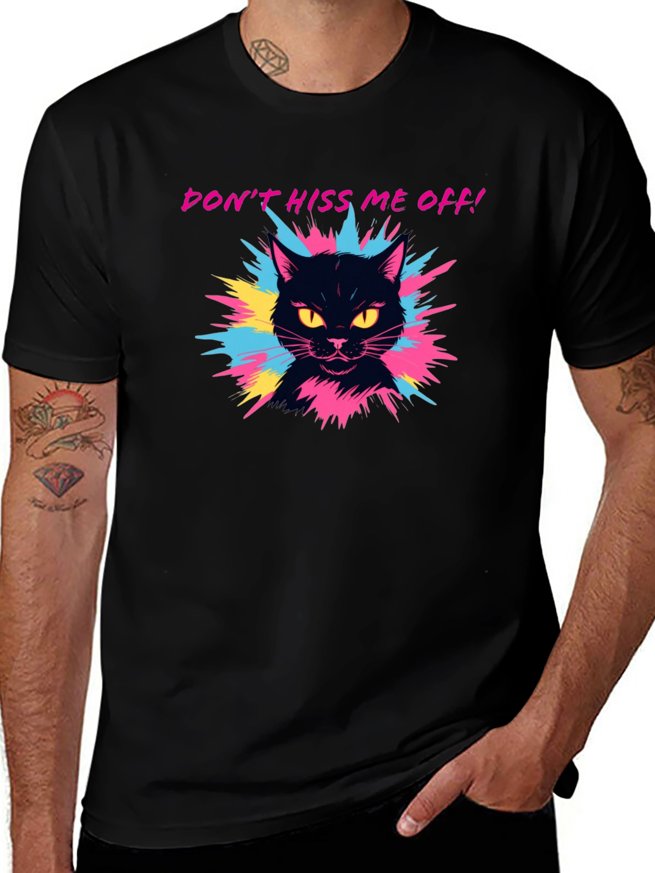 Variant 2 of Don't Hiss Me Off! Graphic T-Shirt