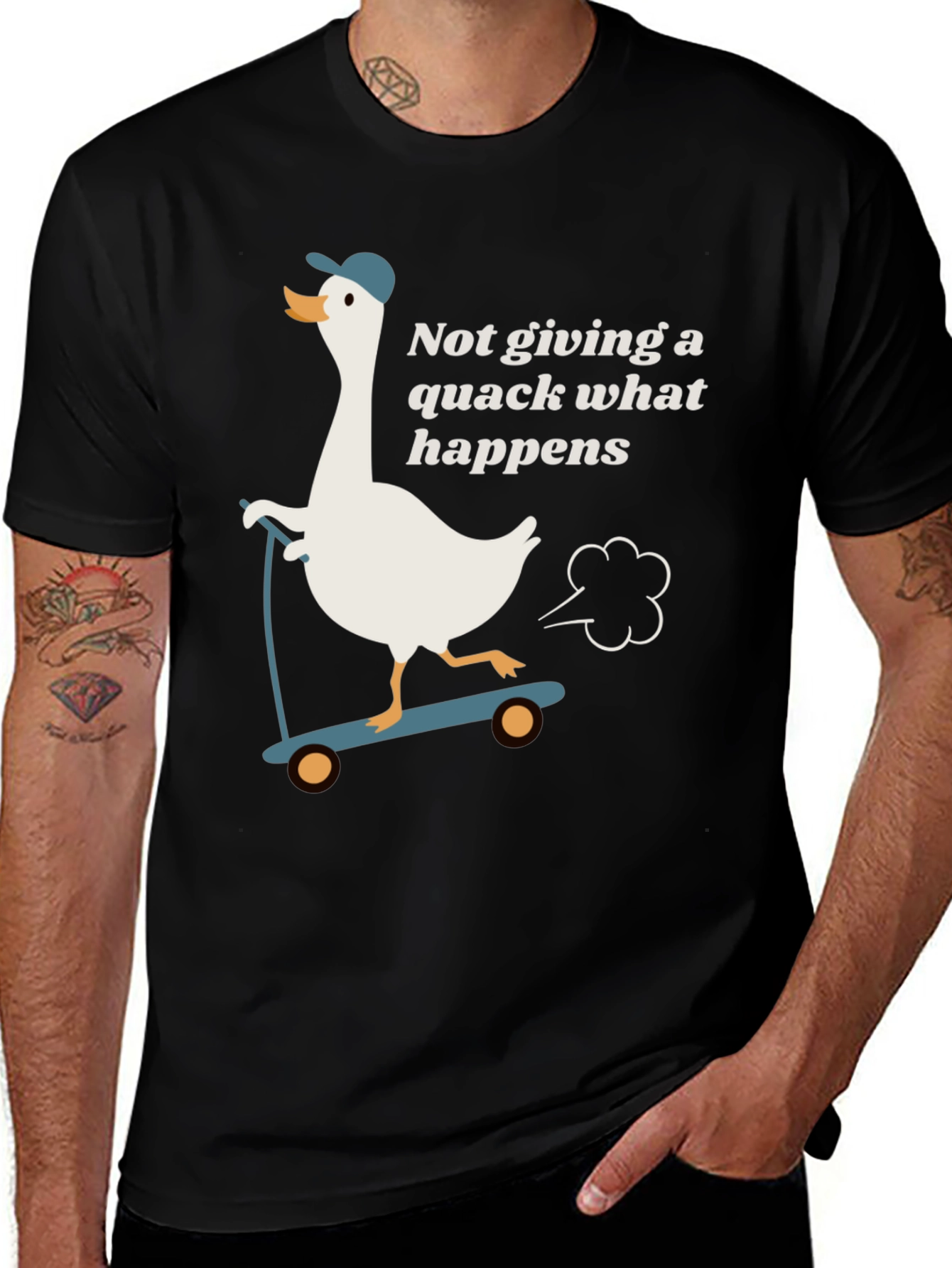 Variant 6 of Not Giving a Quack T-Shirt