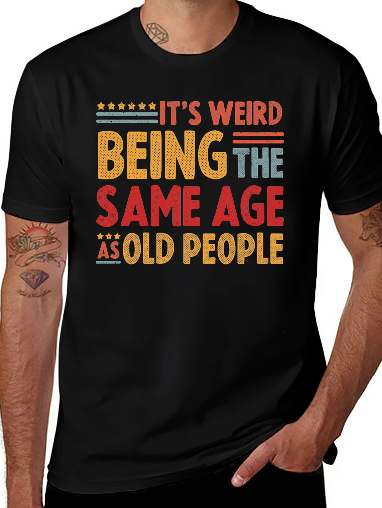 Variant 10 of It's Weird Being The Same Age As Old People T-Shirt
