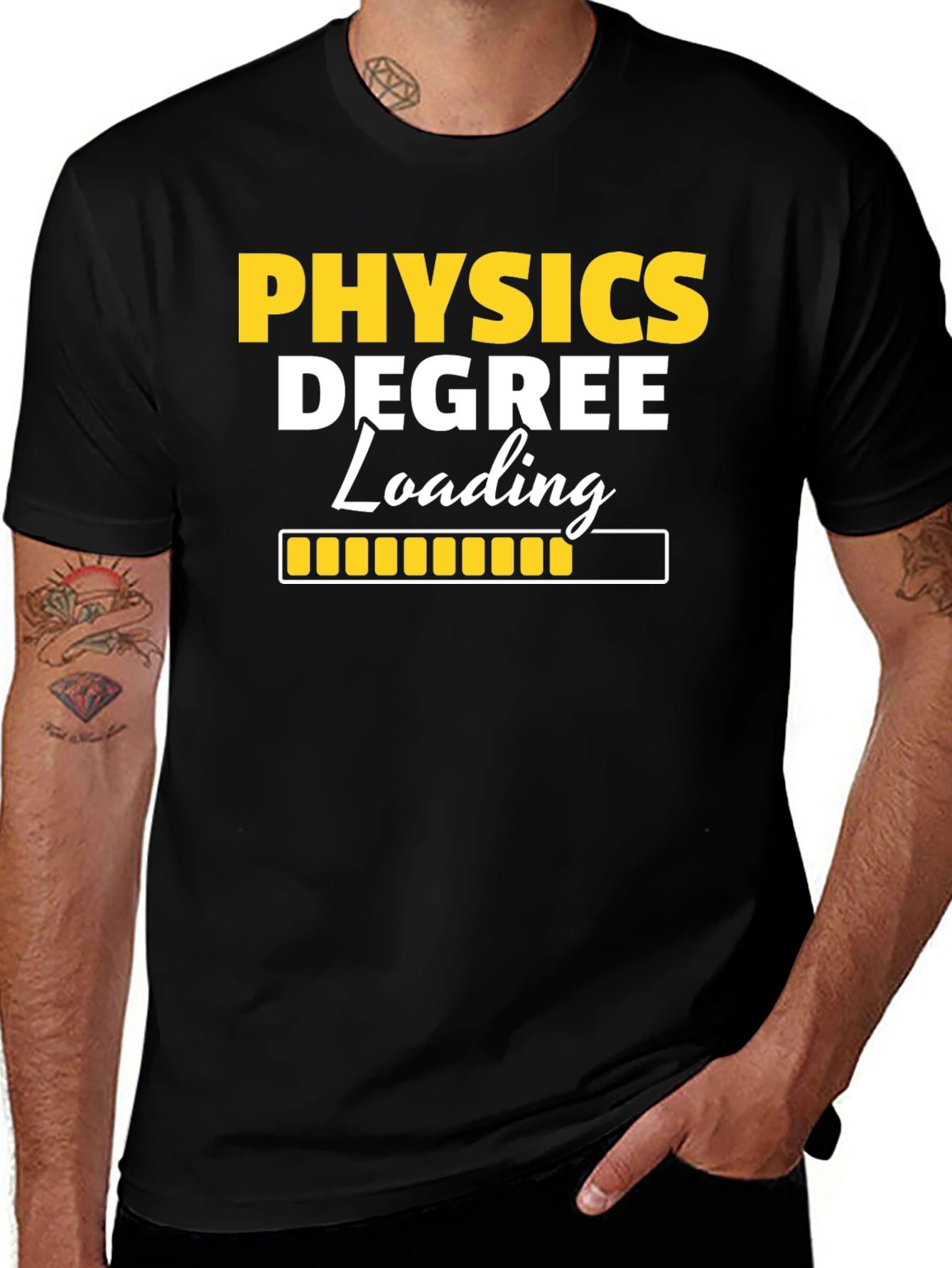 Variant 9 of Physics Degree Loading T-Shirt - Funny Student Tee