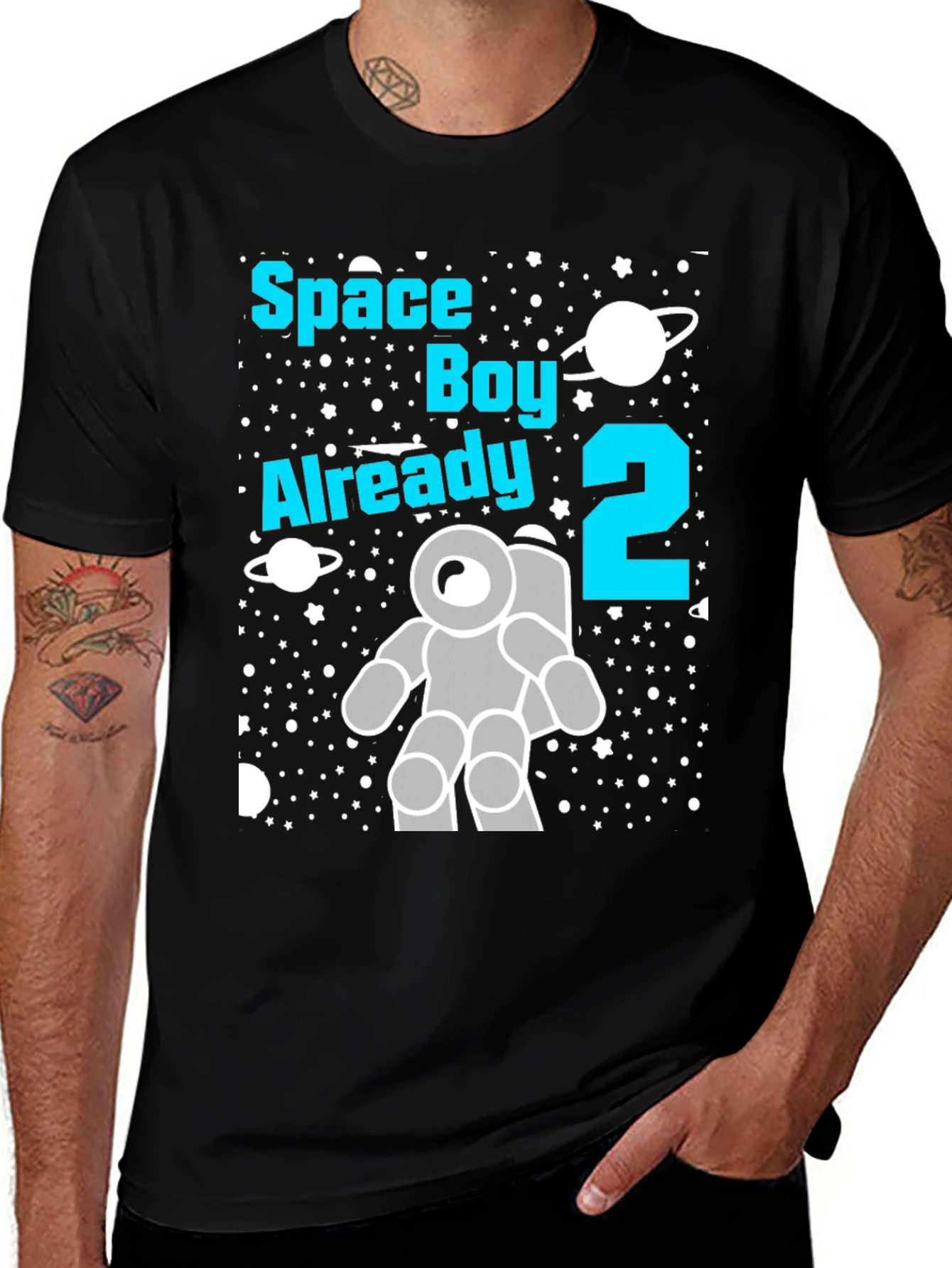 Variant 4 of Space Boy Already 2 T-Shirt