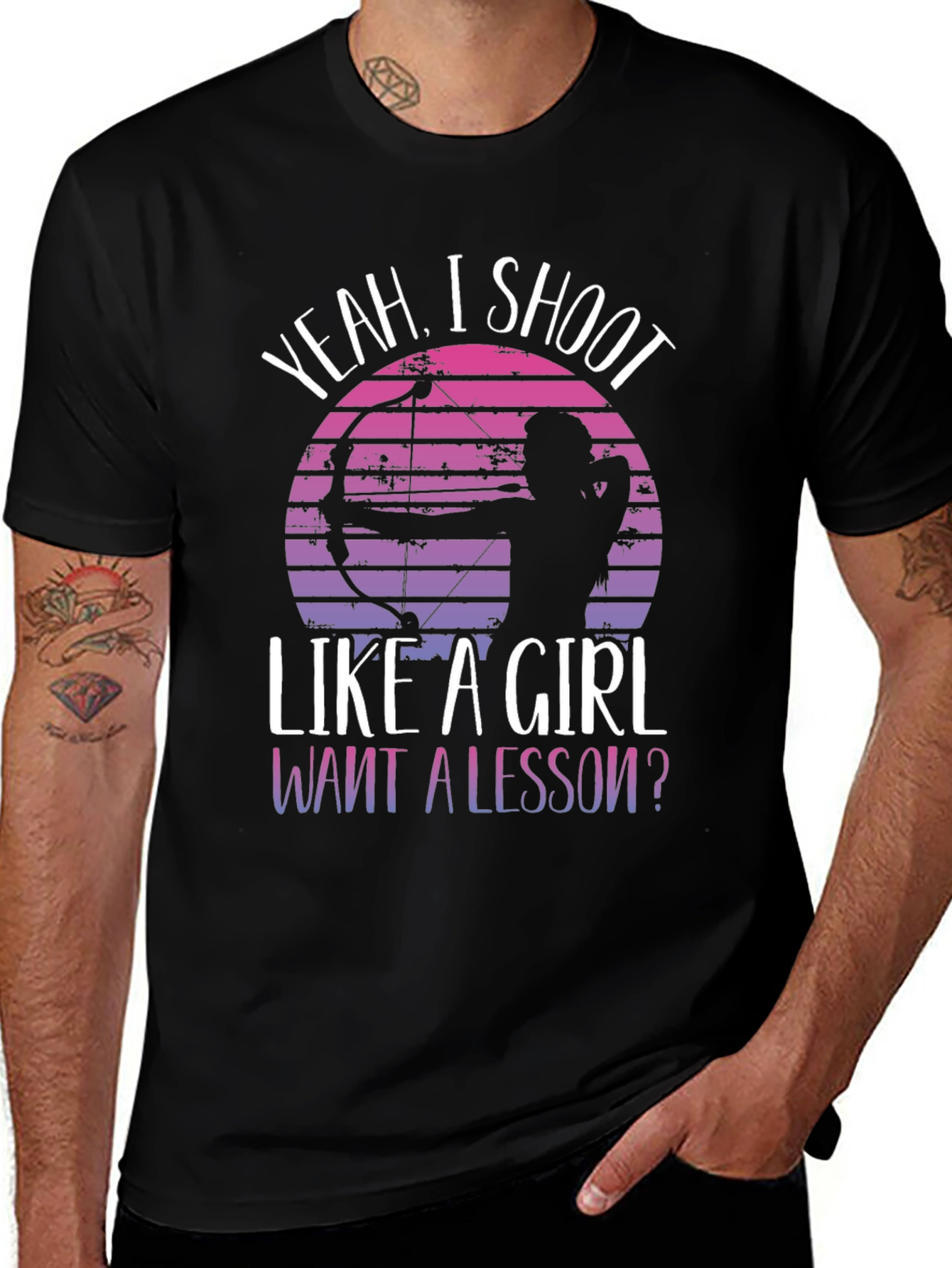 Variant 9 of Archery Girl's T-Shirt