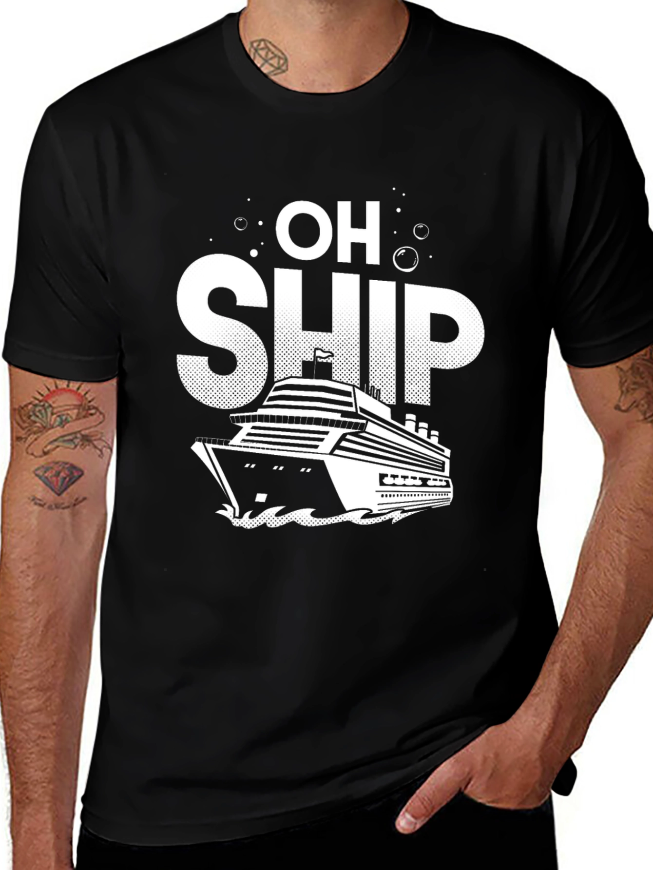 Variant 25 of Oh Ship Cruise T-Shirt - Vacation Ready!