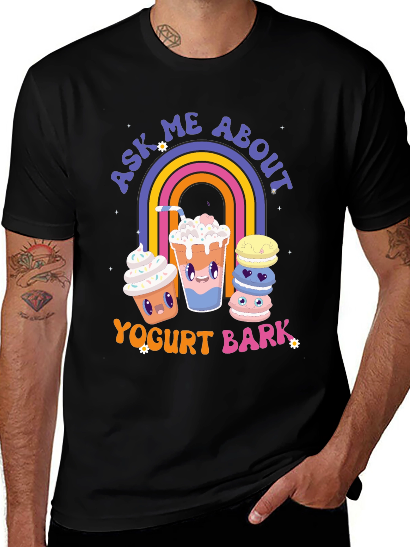 Variant 29 of Ask Me About Yogurt Bark T-Shirt