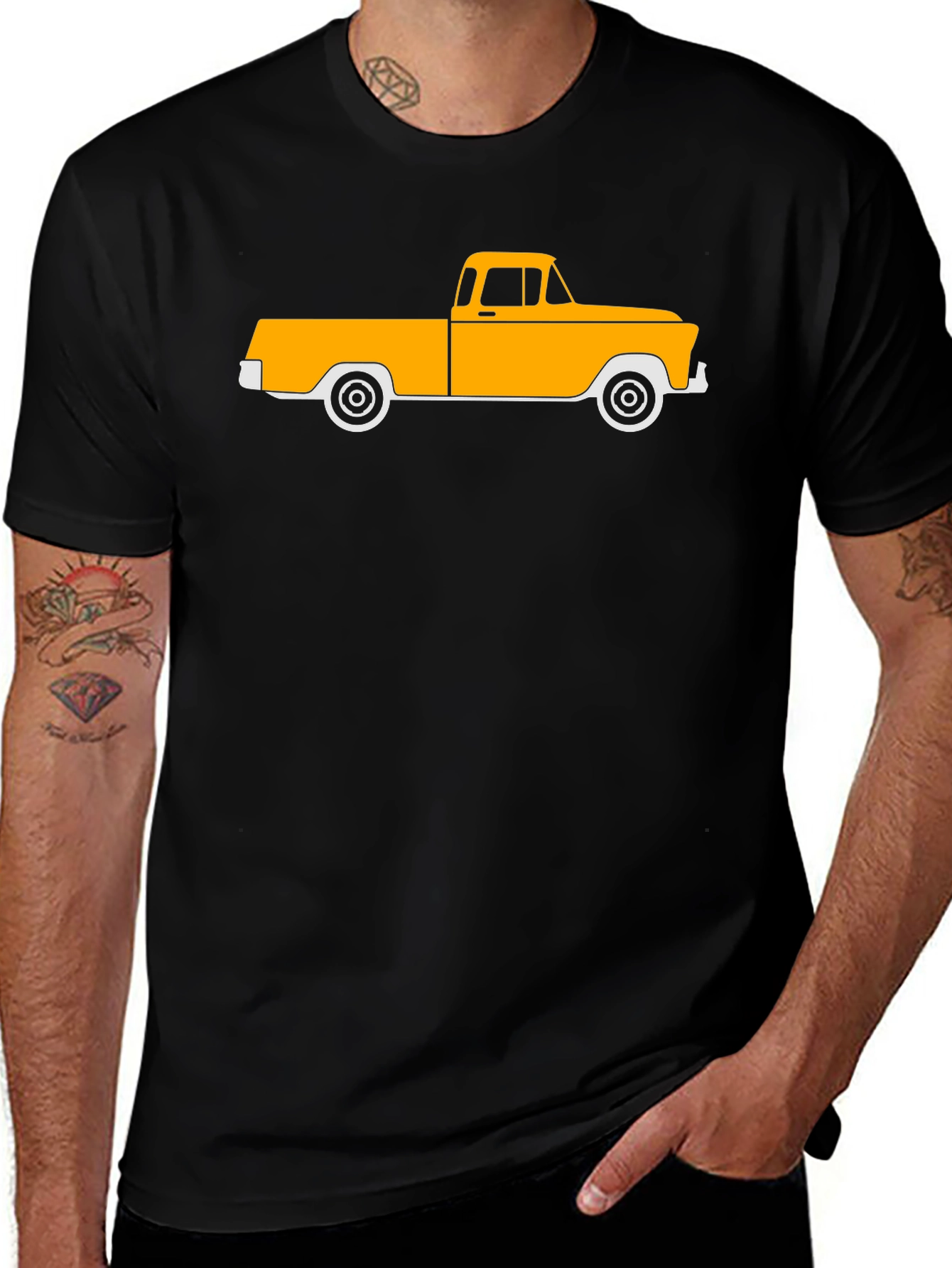 Vintage Truck Graphic T-Shirt - Classic Style