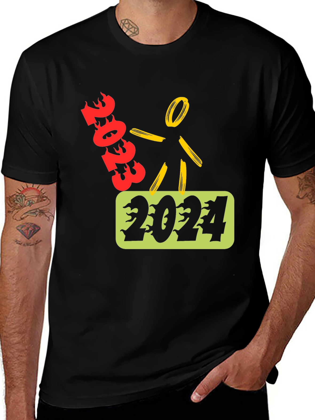 New Year 2024 T-Shirt - Bye Bye 2023