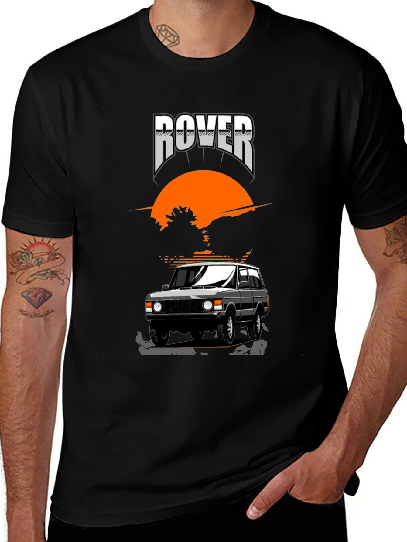 Rover Graphic T-Shirt - Classic Automotive Design