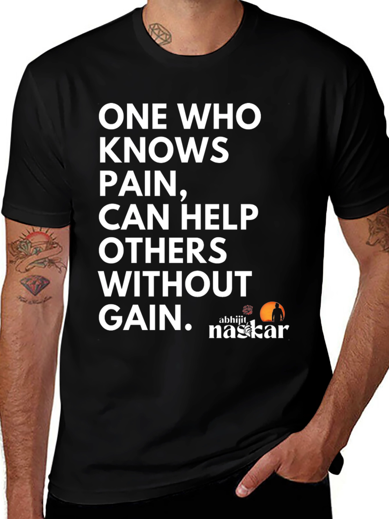 Variant 22 of Inspirational T-Shirt: One Who Knows Pain
