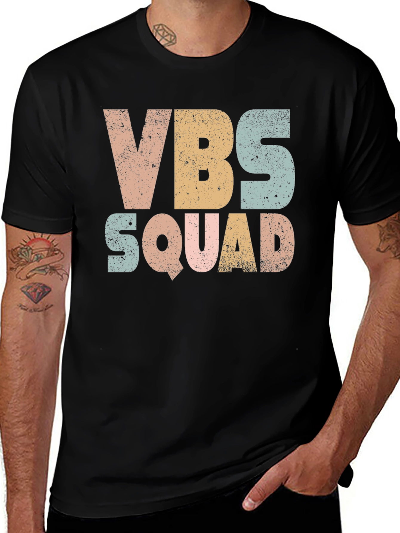 VBS Squad Graphic T-Shirt - Vacation Bible School Team Tee