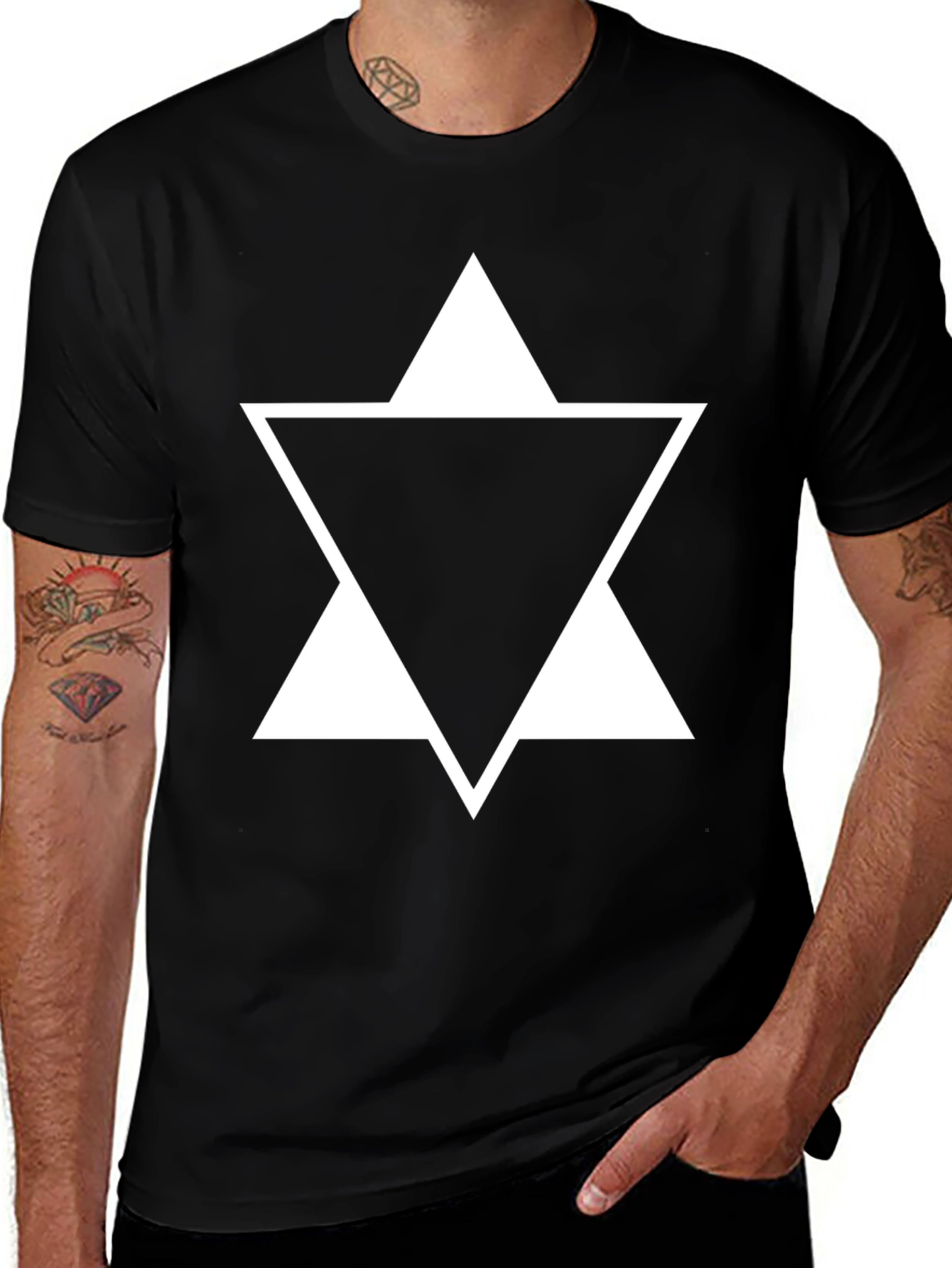 Variant 17 of Geometric Star T-Shirt