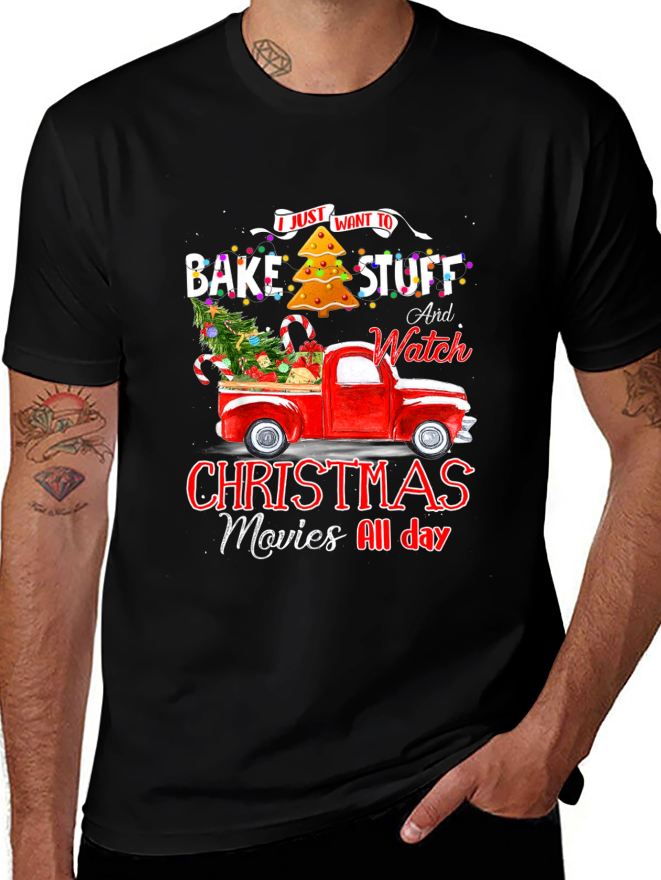 Christmas Baking & Movies T-Shirt