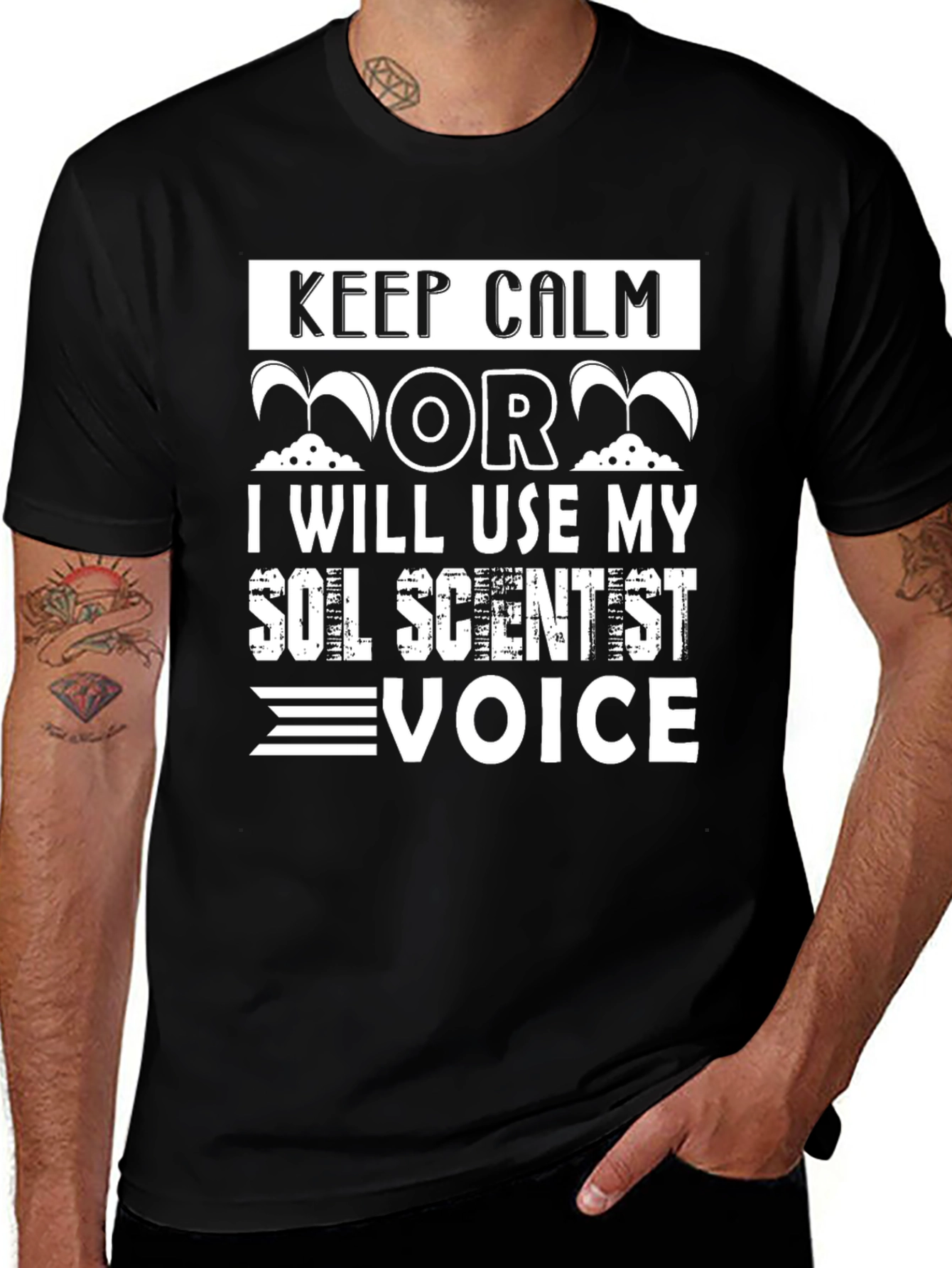 Variant 20 of Funny Soil Scientist T-Shirt - Keep Calm