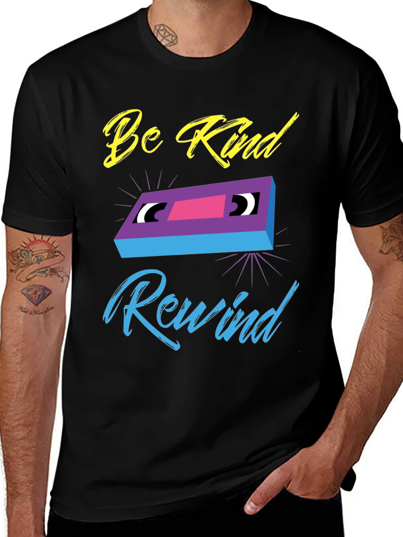 Be Kind Rewind Graphic Tee
