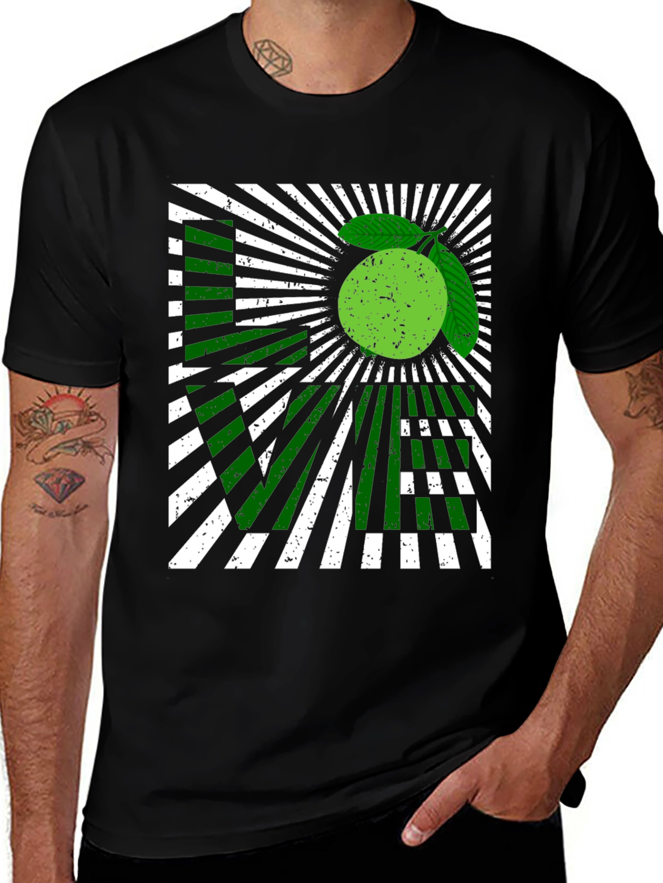Variant 22 of Lime Love Graphic Tee - Unisex T-Shirt