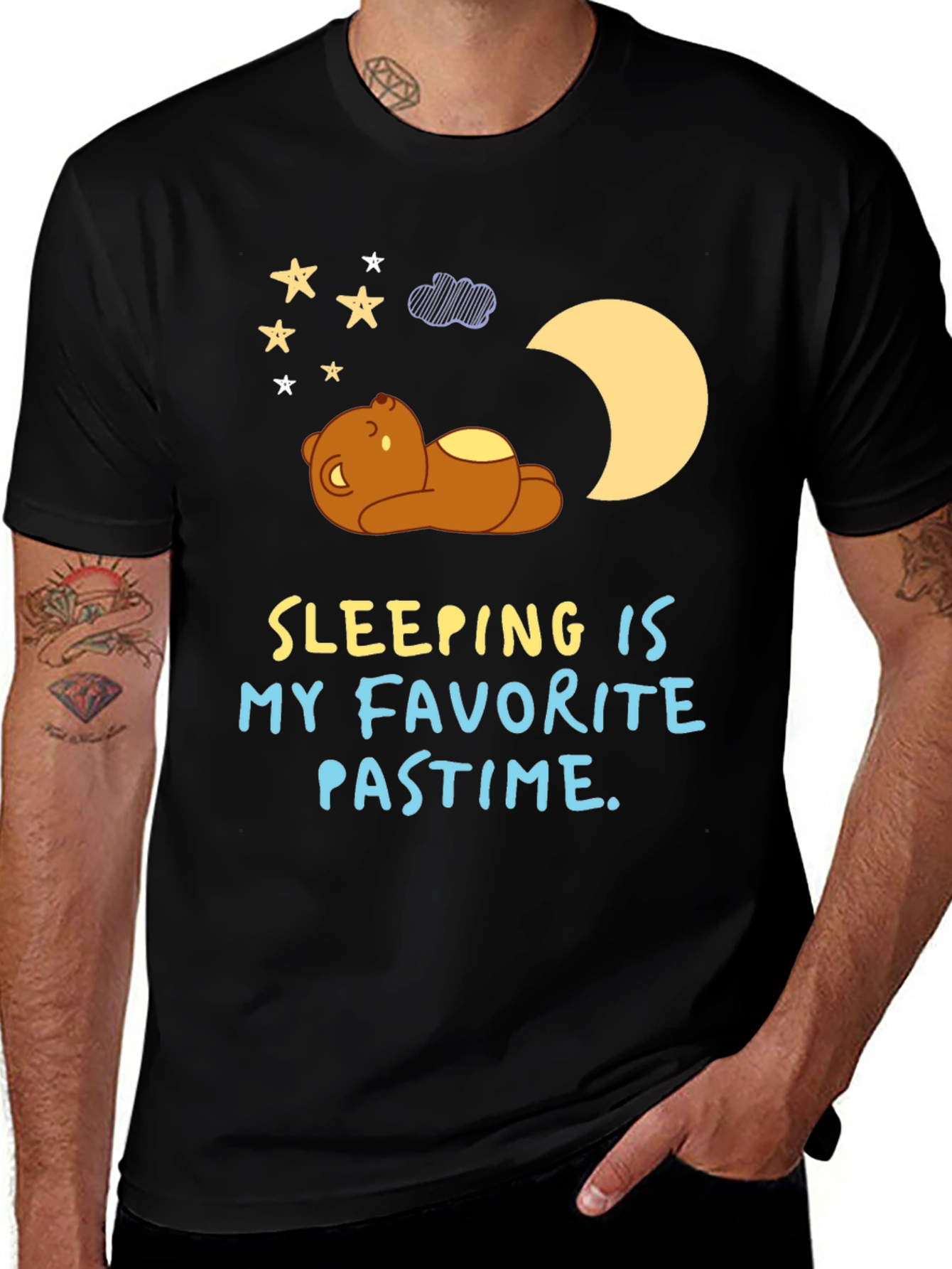Variant 24 of Sleeping is My Favorite Pastime T-Shirt