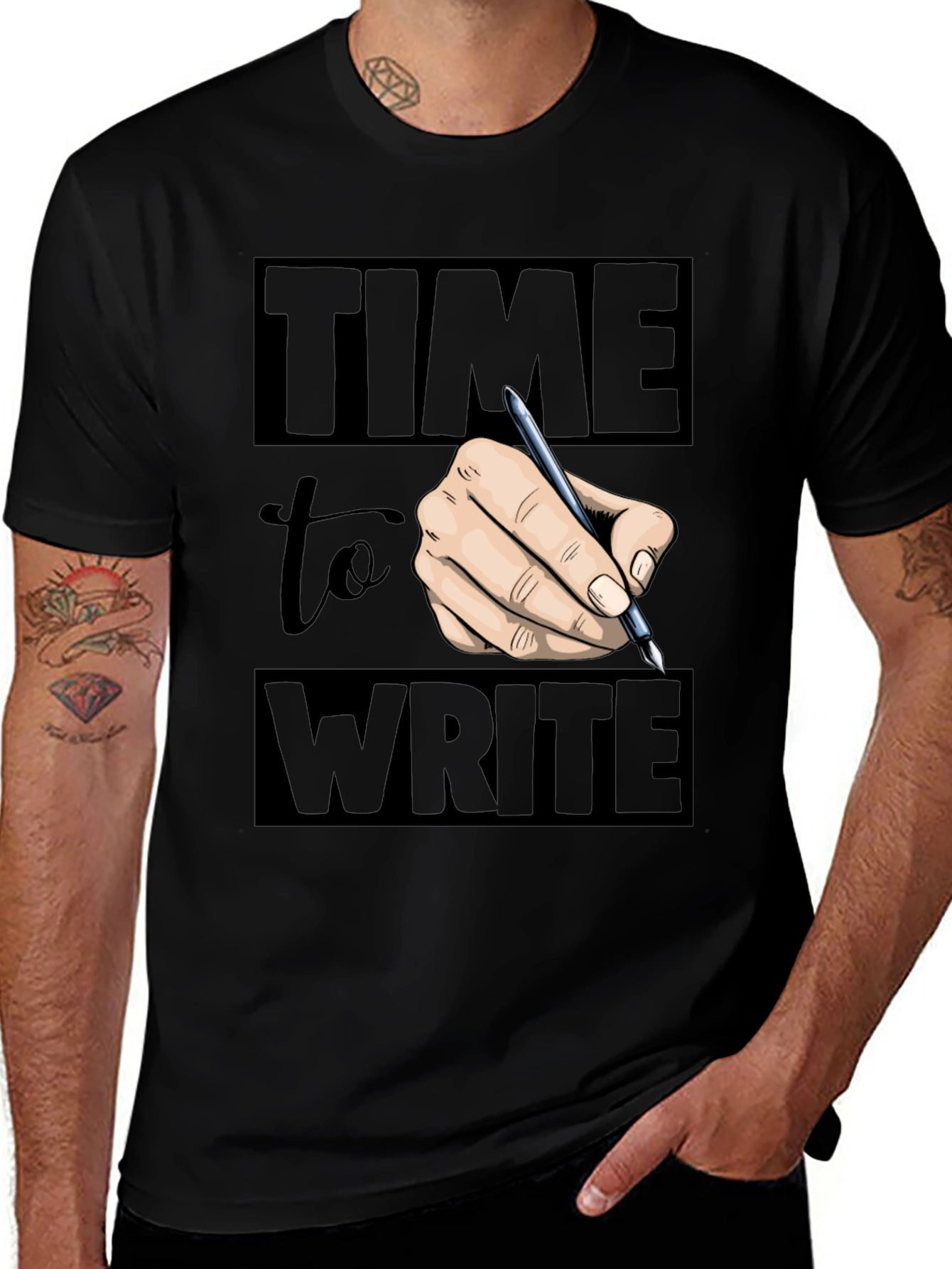 Time to Write Graphic T-Shirt