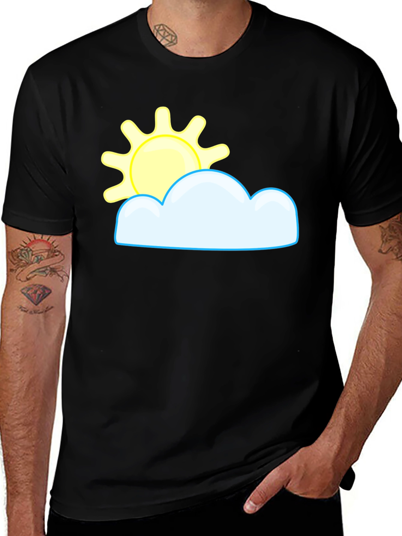 Variant 29 of Sunny Day Graphic Tee - Cotton Comfort