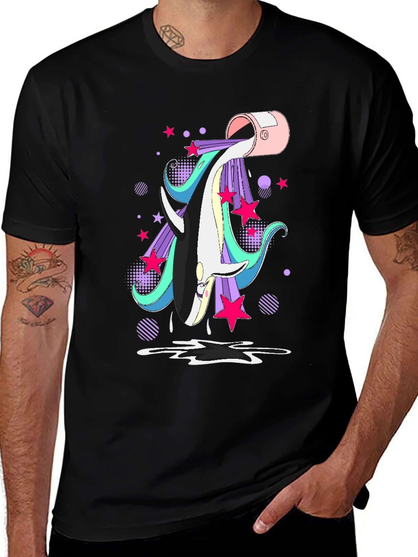 Variant 22 of Unicorn Paint Bucket T-Shirt