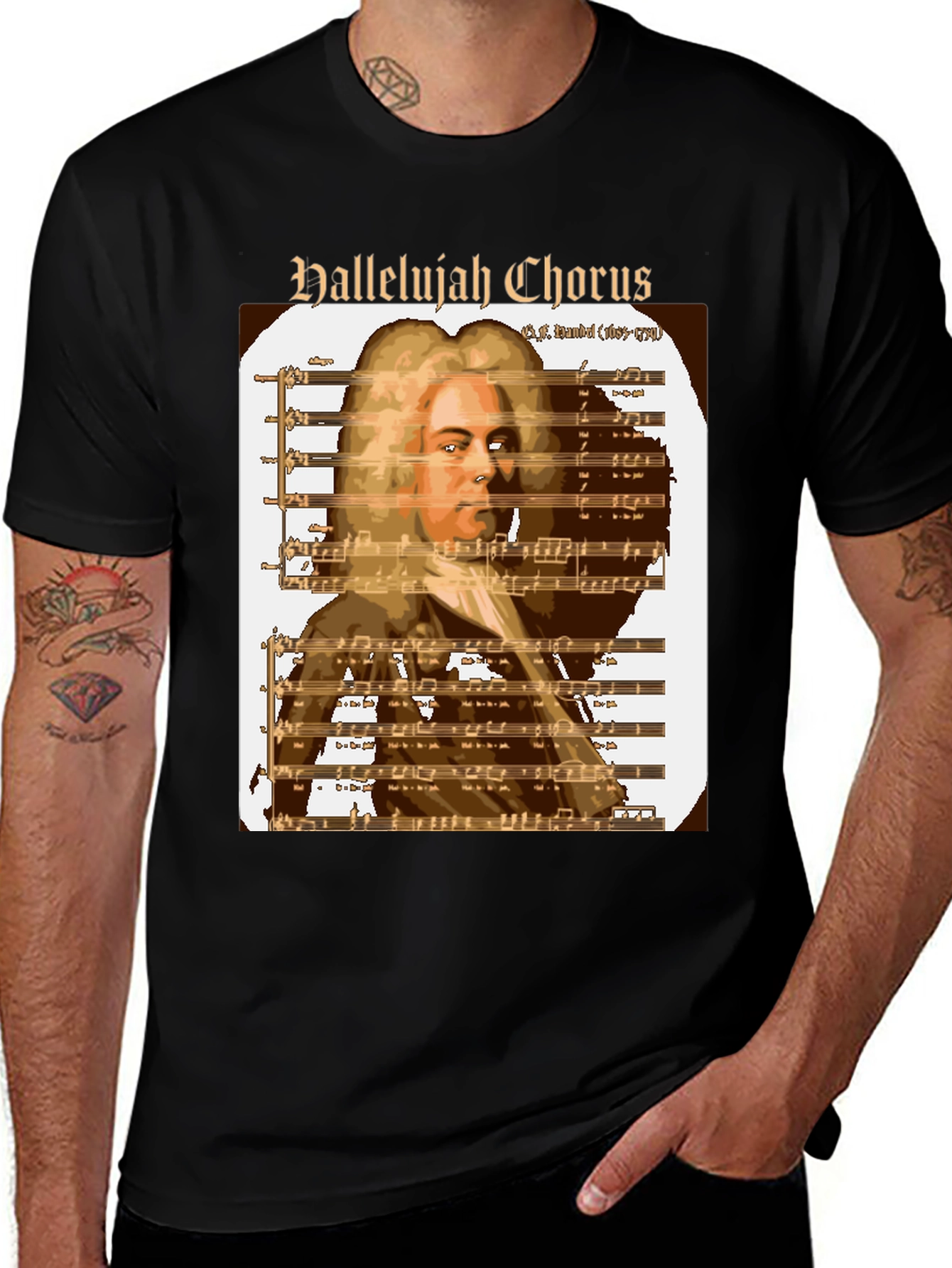 Hallelujah Chorus T-Shirt: Handel Music Tee
