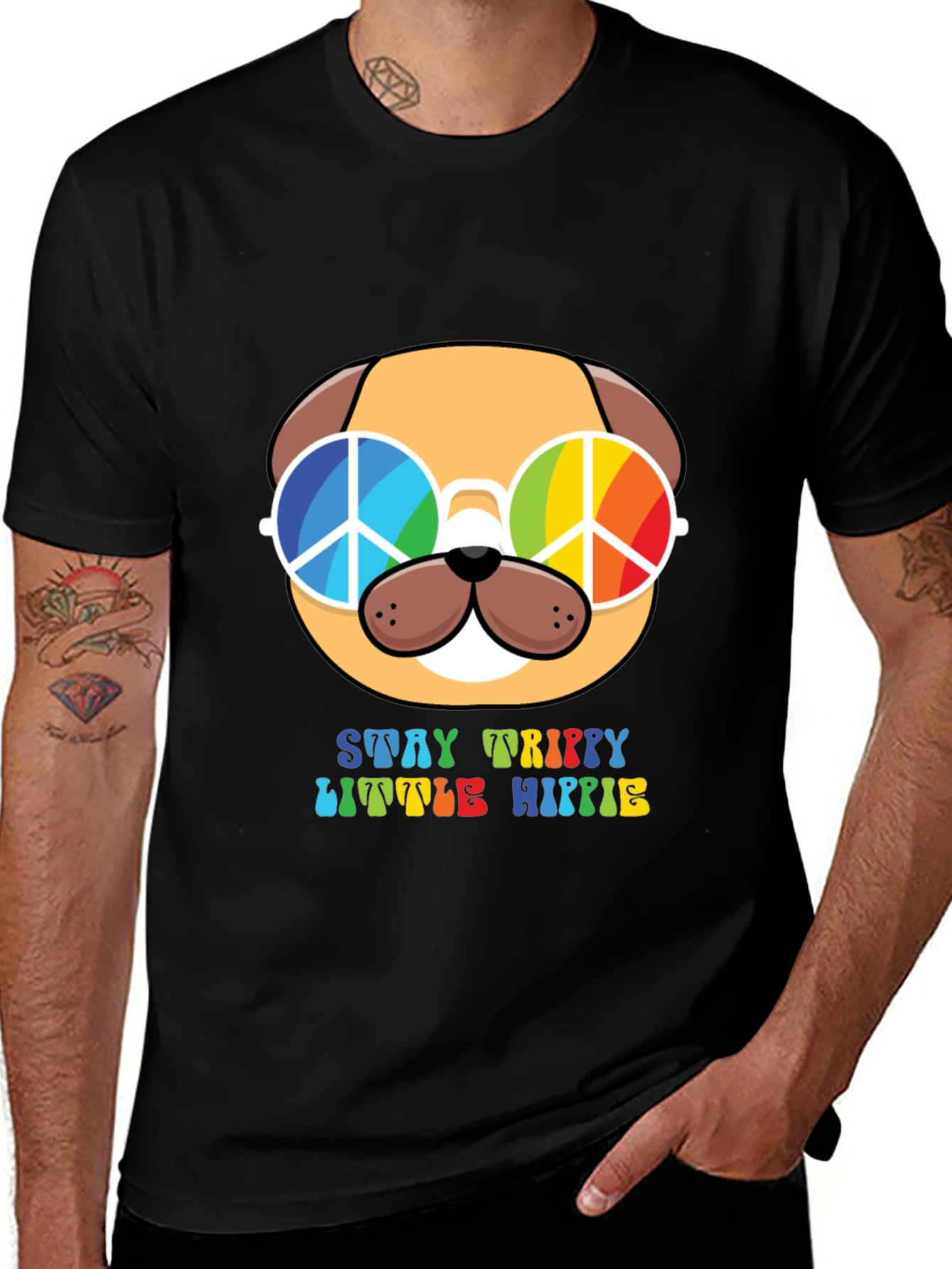 Variant 17 of Stay Trippy Little Hippie T-Shirt