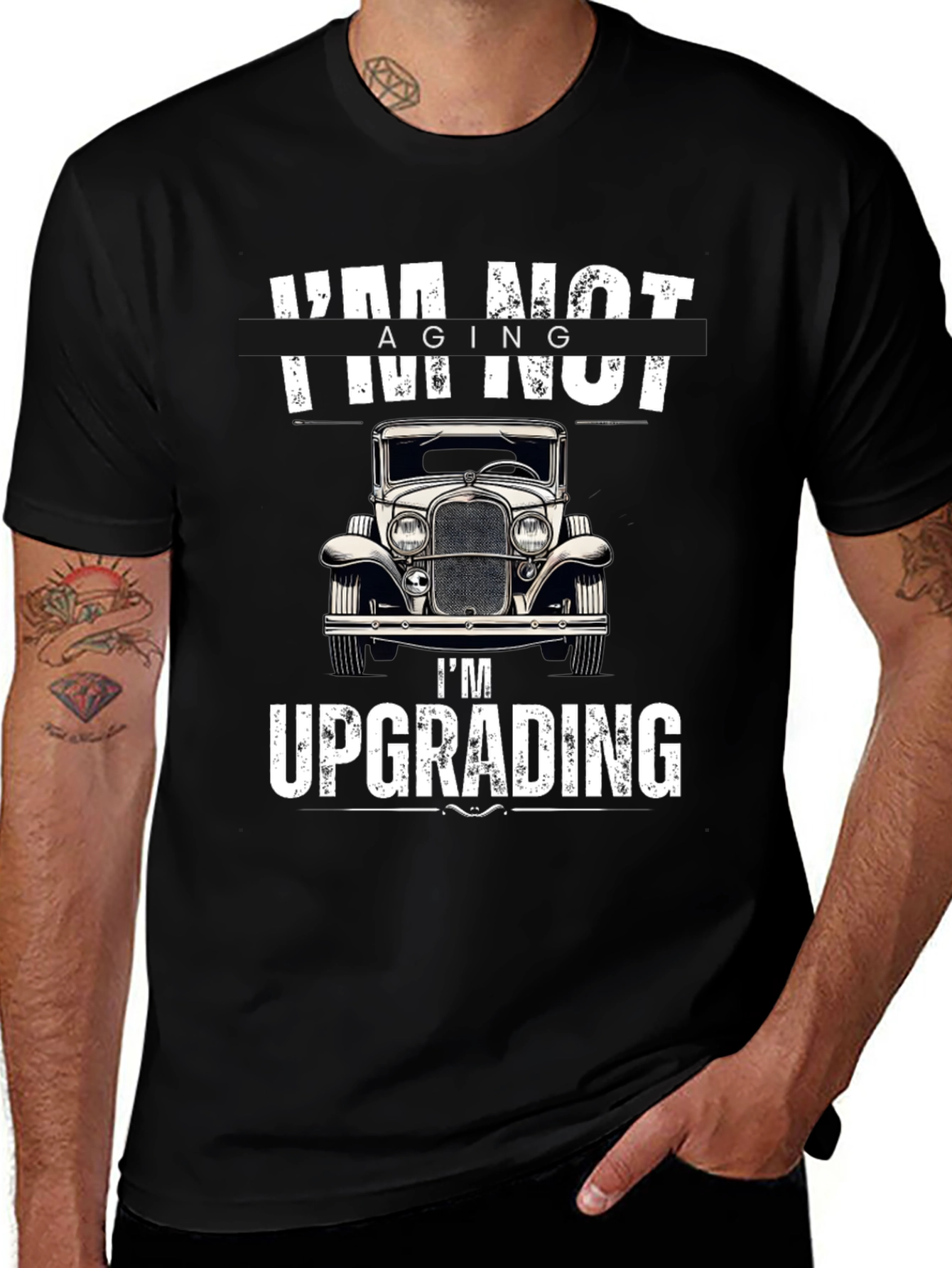 I'm Not Aging I'm Upgrading T-Shirt