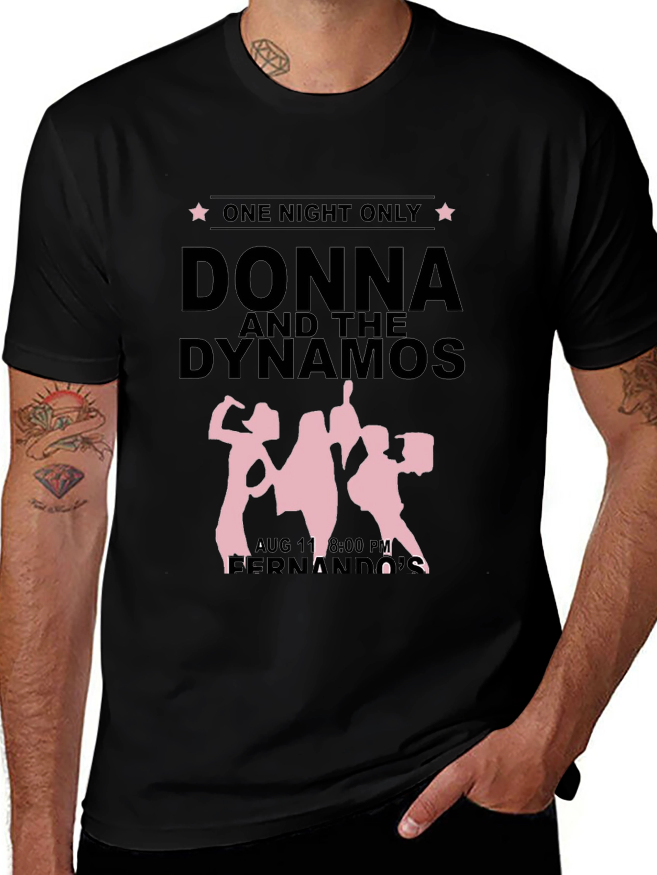Variant 11 of Donna and the Dynamos Concert T-Shirt