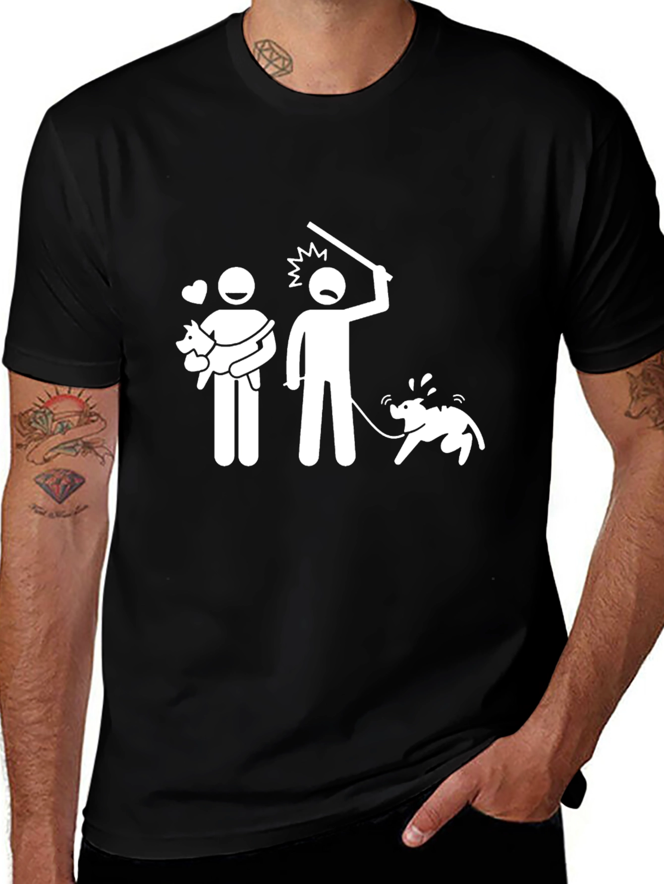 Variant 23 of Humorous Dog Lover Graphic T-Shirt