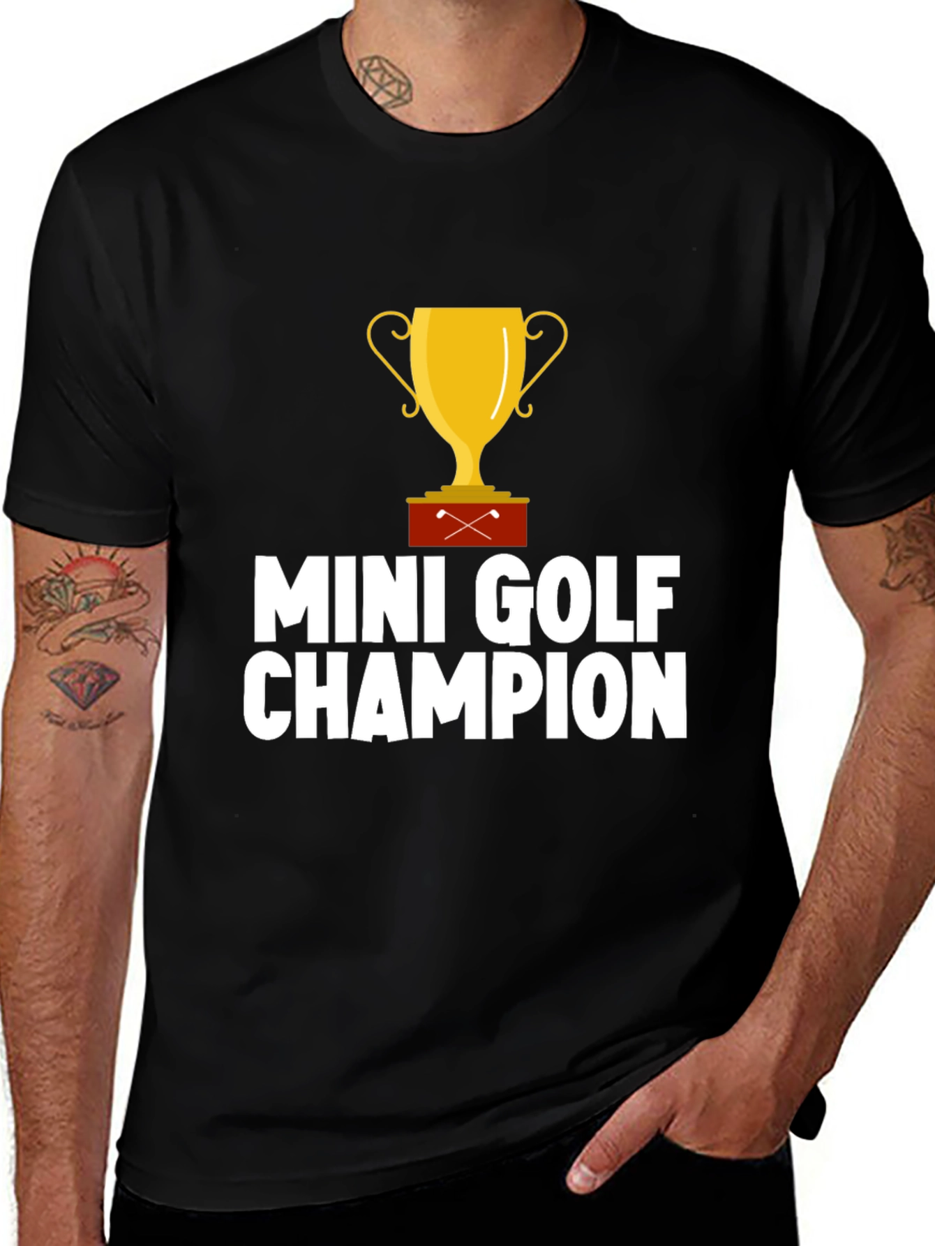 Variant 6 of Mini Golf Champion T-Shirt - Winner Tee