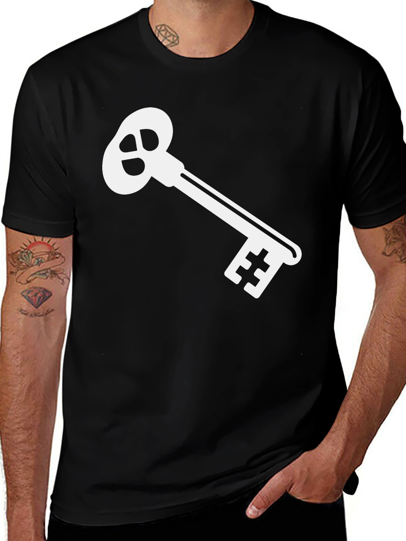 Variant 26 of Key Graphic T-Shirt - Unlock Your Style