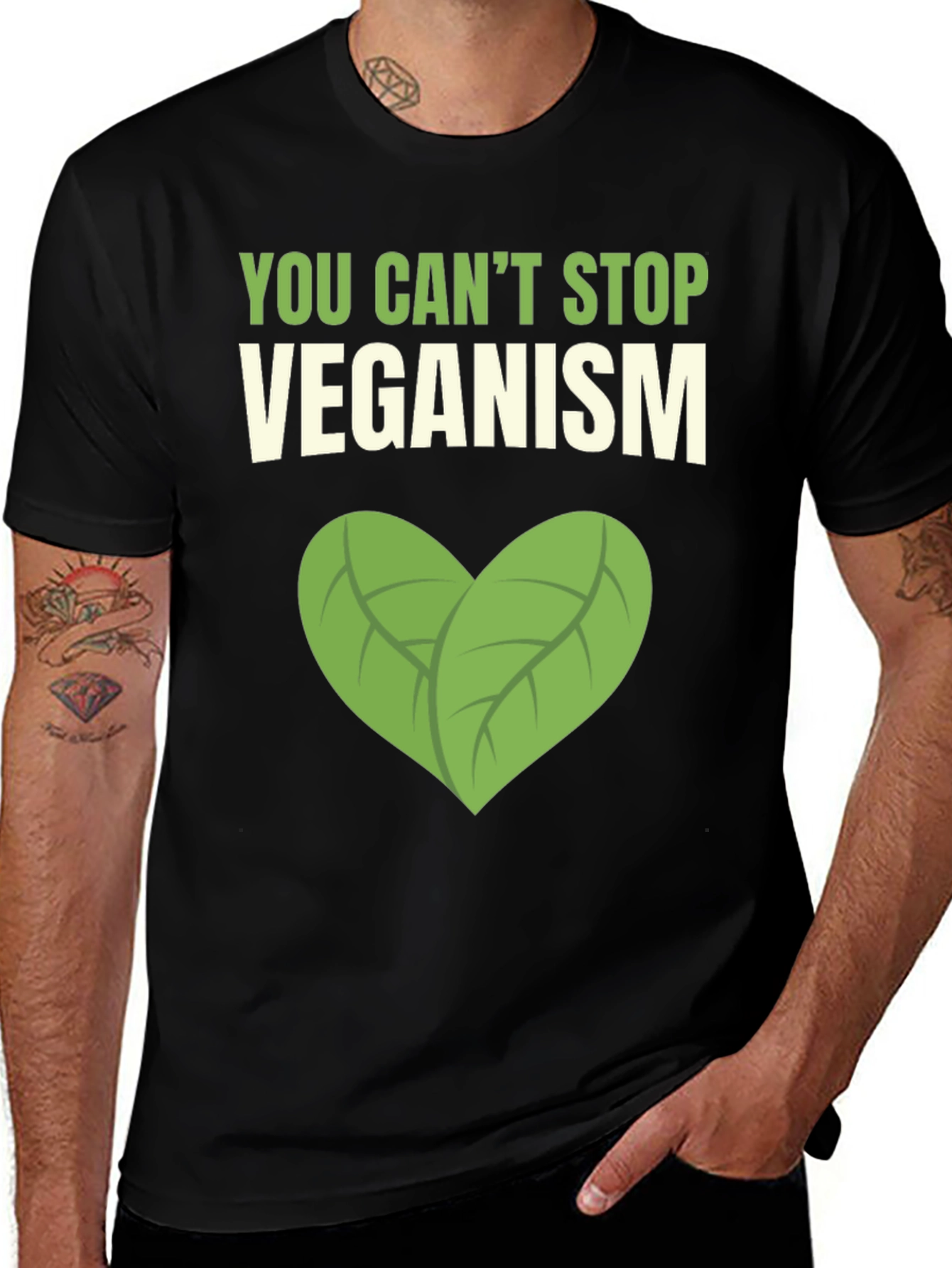 Variant 24 of Veganism T-Shirt: Can't Stop the Movement