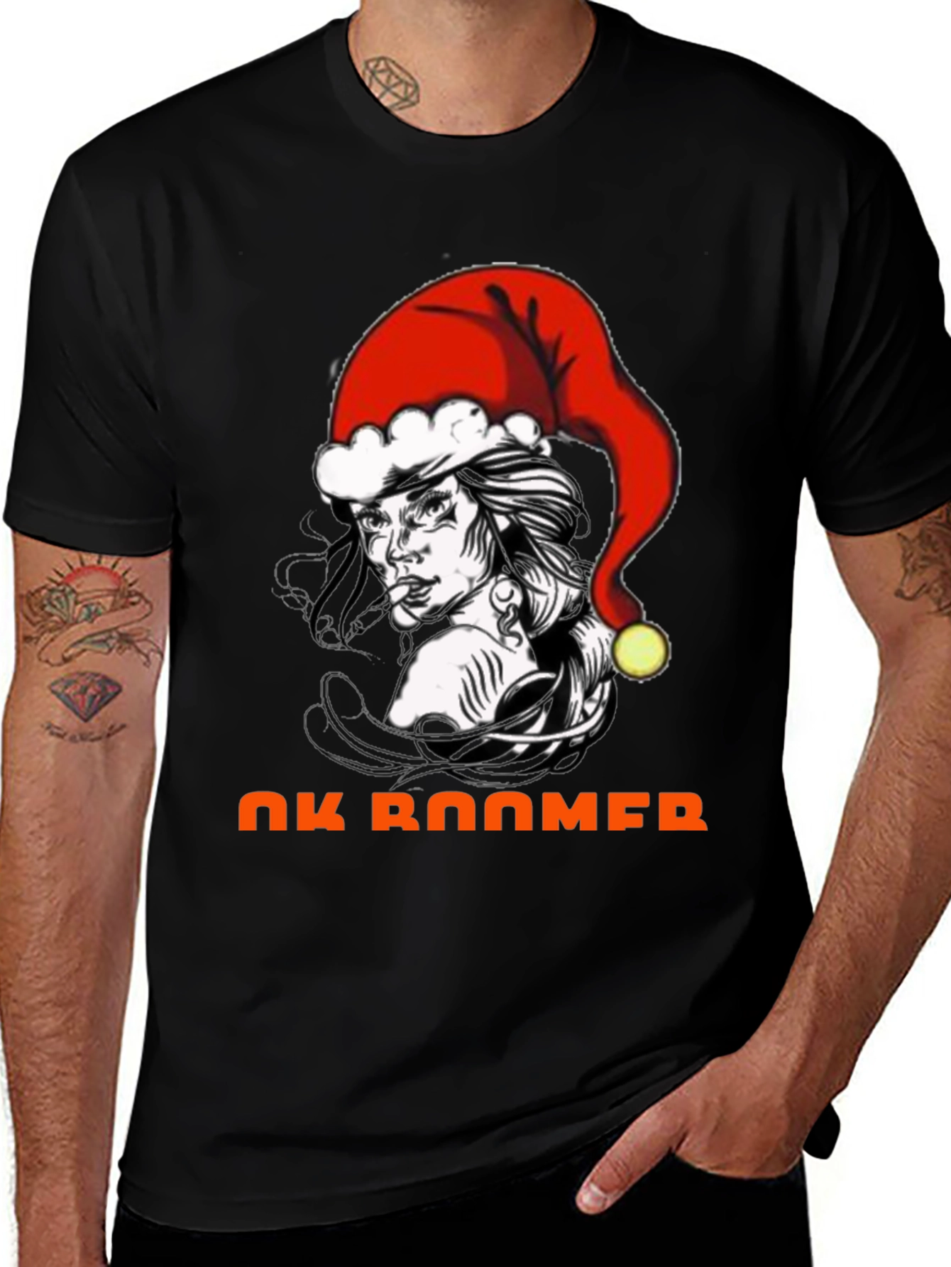 Variant 13 of OK Boomer Christmas Graphic T-Shirt