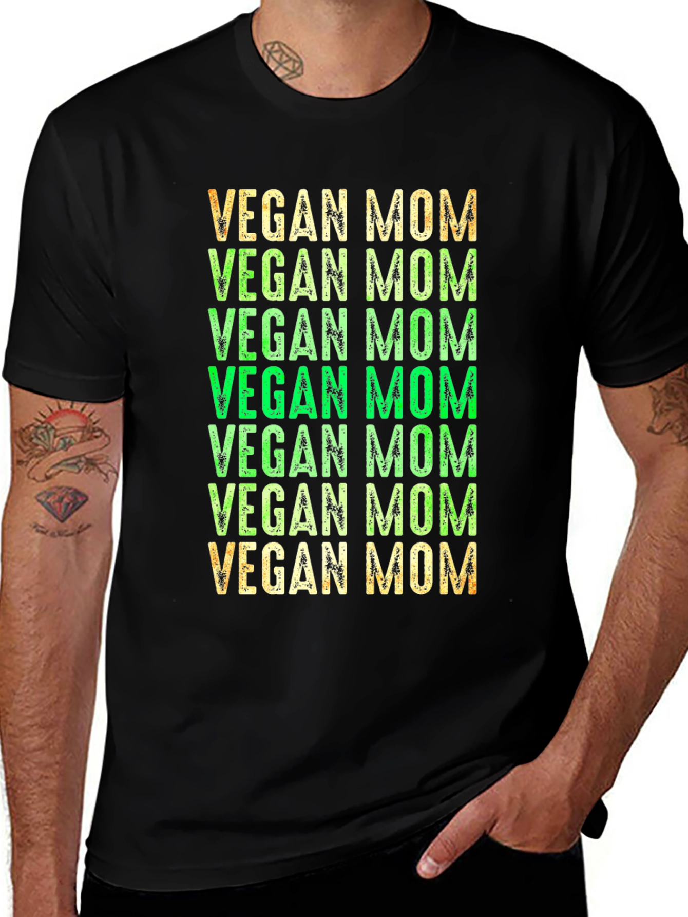 Vegan Mom Graphic Tee - Unisex Casual Shirt