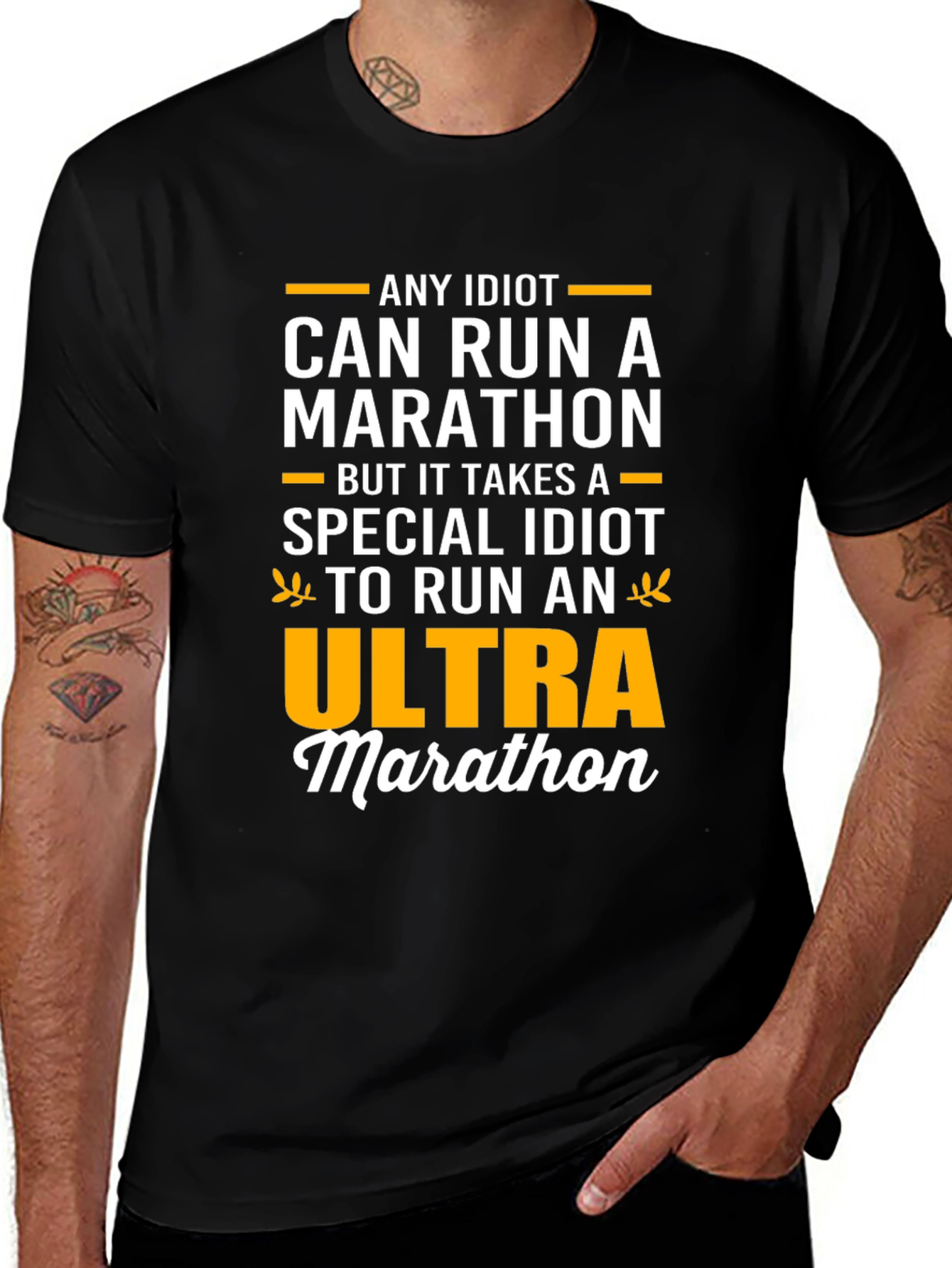 Variant 11 of Funny Marathoner T-Shirt - Ultra Marathon Special