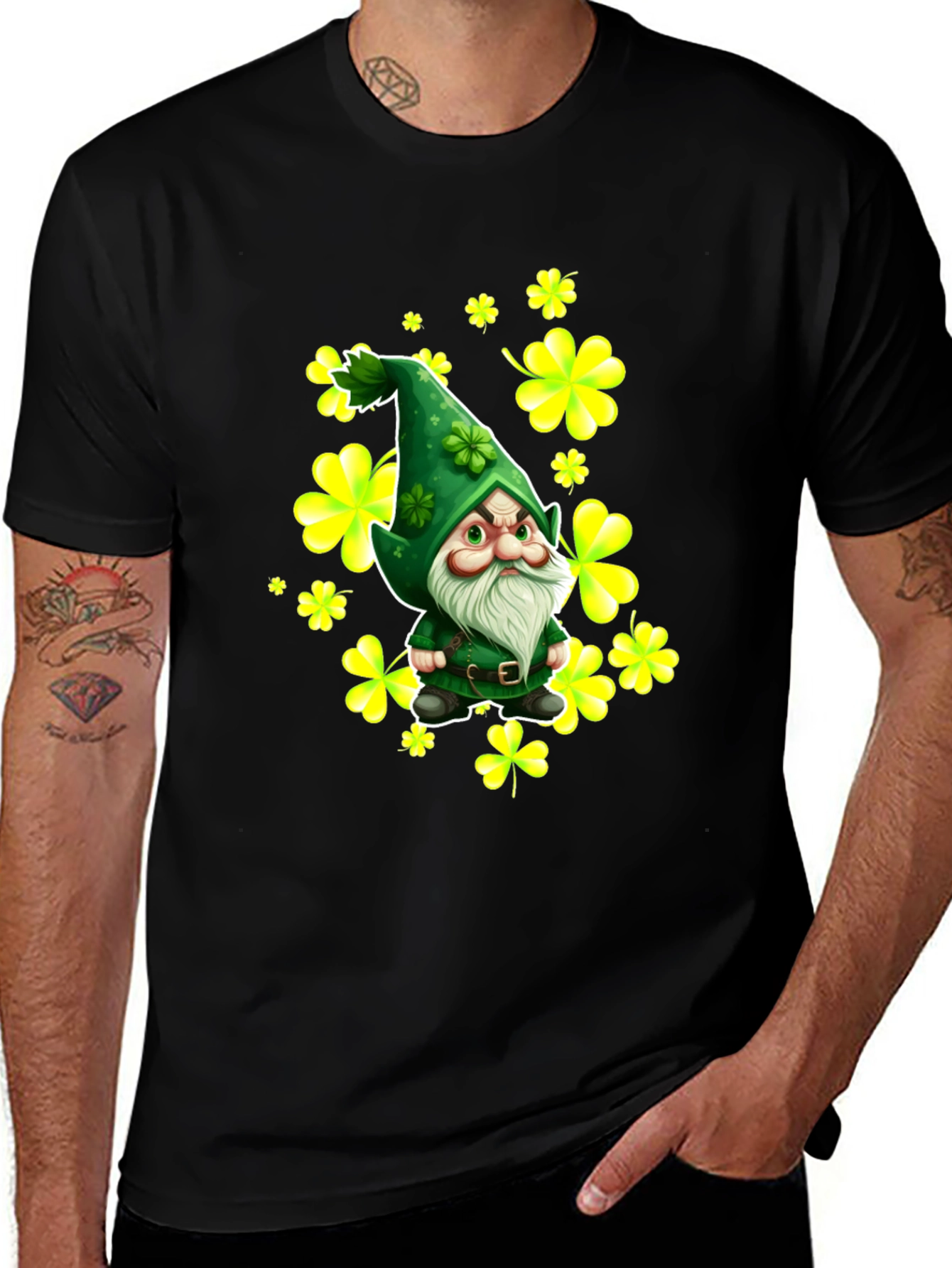 Variant 22 of St. Patrick's Day Gnome Graphic Tee