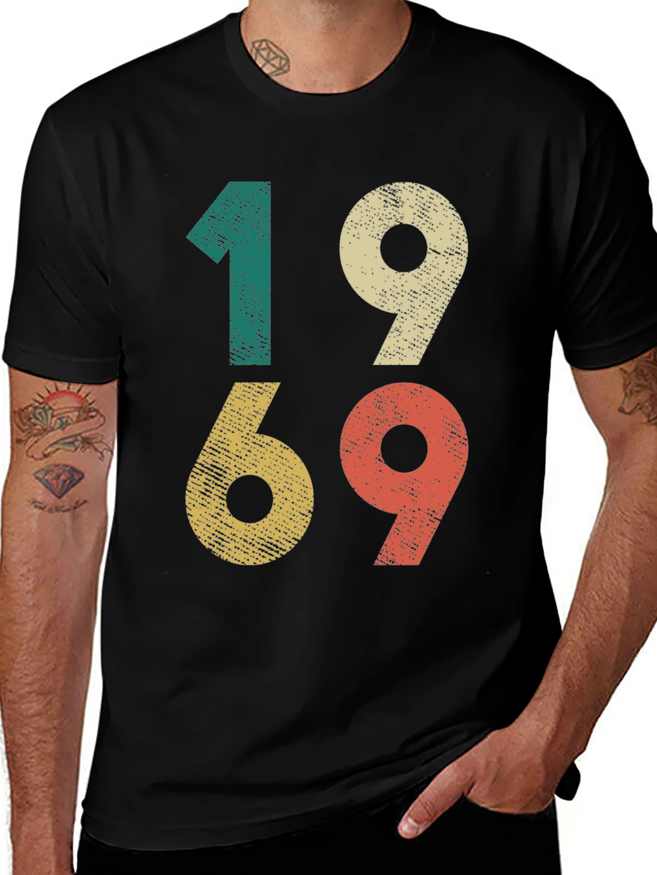 Variant 11 of Vintage 1969 T-Shirt - Retro Birthday Tee